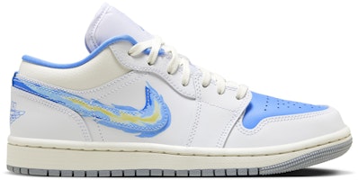 (Women) Air Jordan 1 Low SE 'Just Skate - University Blue' FJ7219-441-4