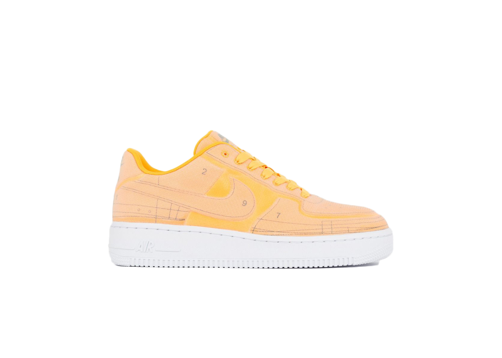 (Women) Nike Air Force 1 07 Low LX 'Laser Orange' CI3445-800-1