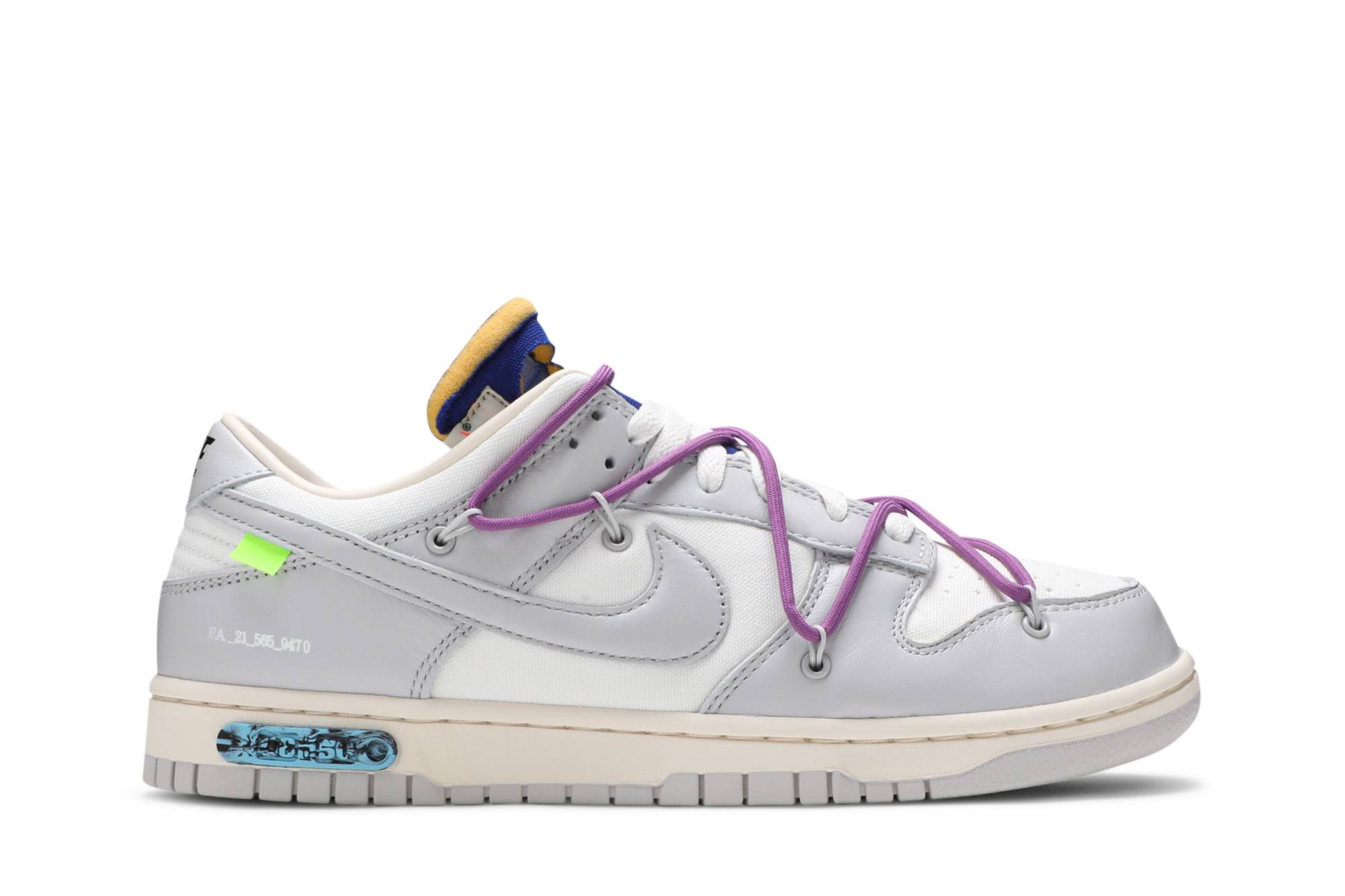 Off-White x Nike Dunk Low 'Dear Summer - 48 of 50' DM1602-107-4