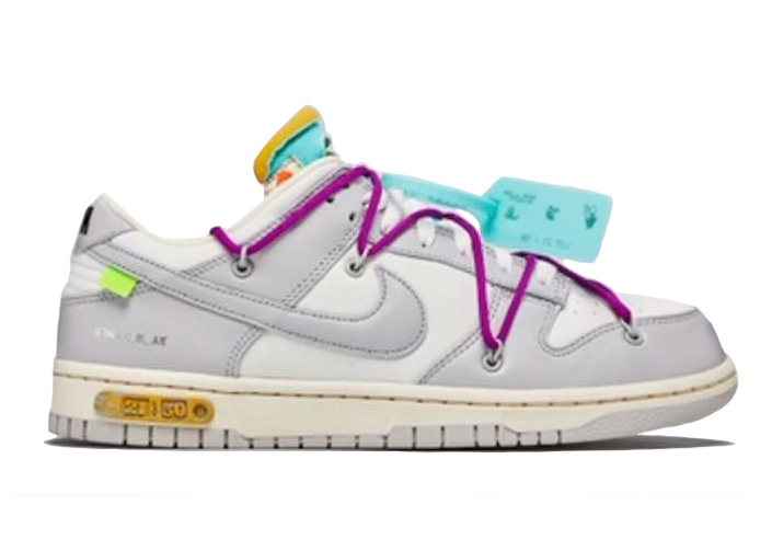 Off-White x Nike Dunk Low 'Dear Summer - 21 of 50' DM1602-100-4