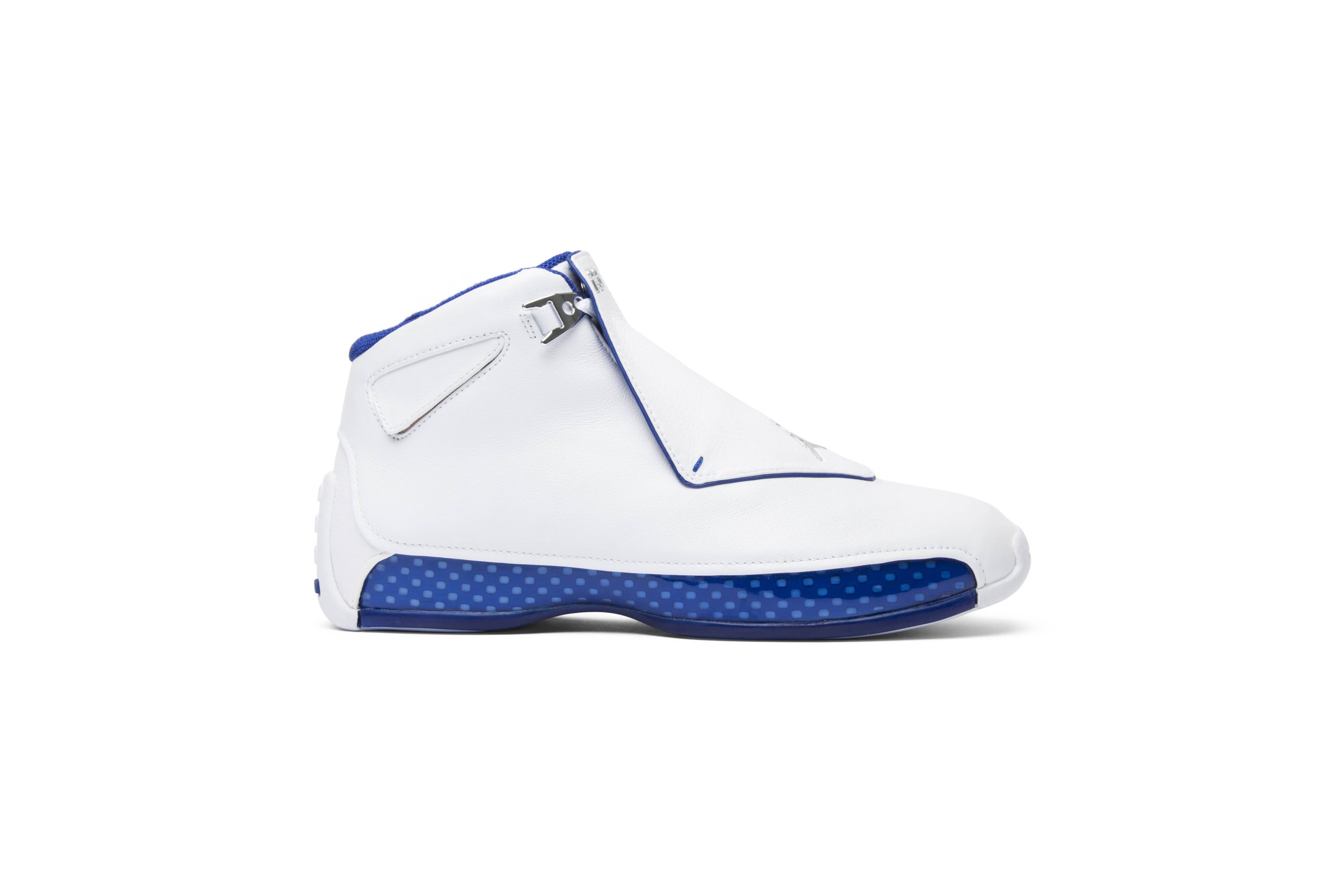 Air Jordan 18 Retro 'White Sport Royal' 2018 AA2494-106-8