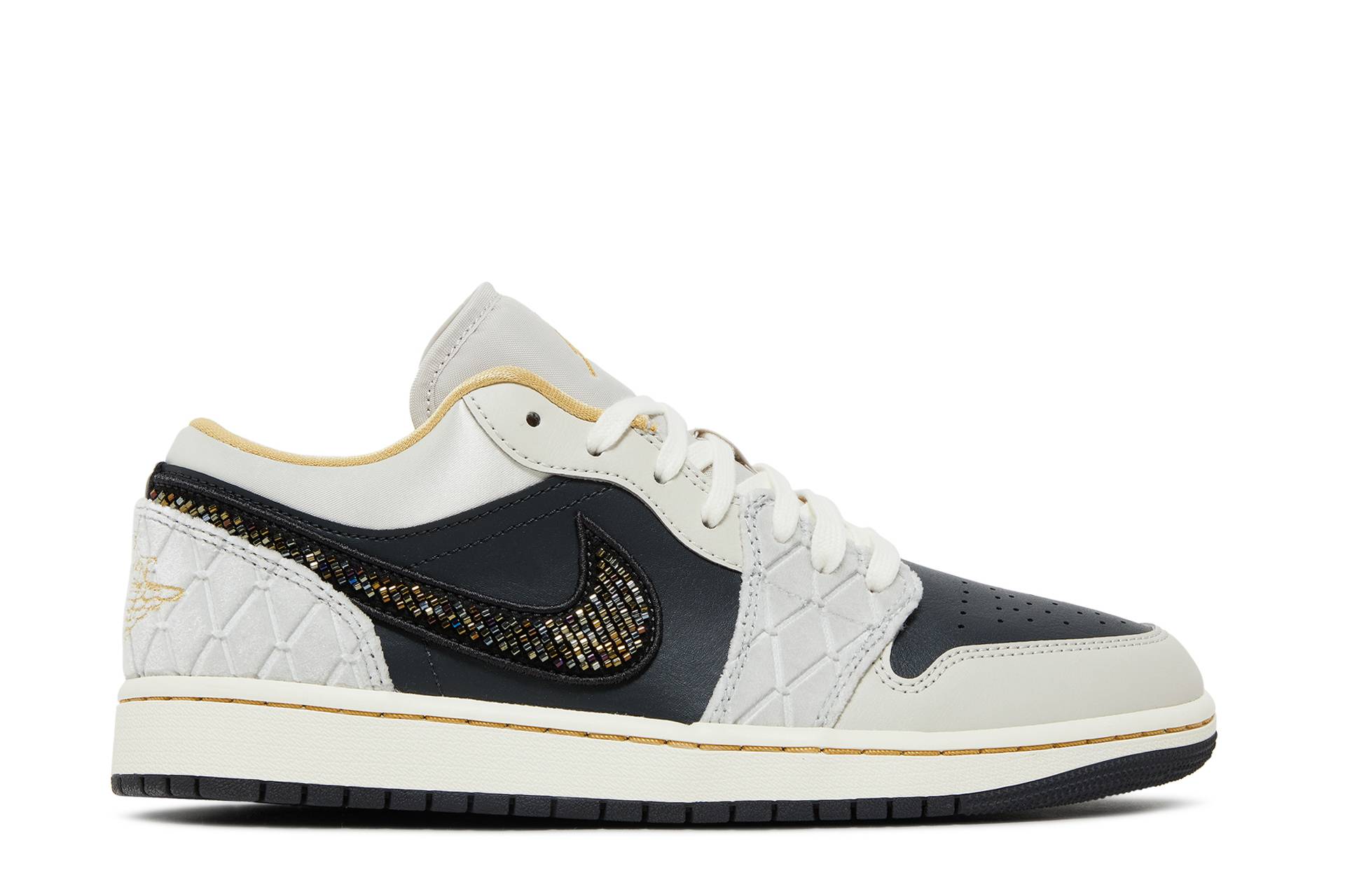 Air Jordan 1 Low 'Beaded Swoosh' DV1762-001-7