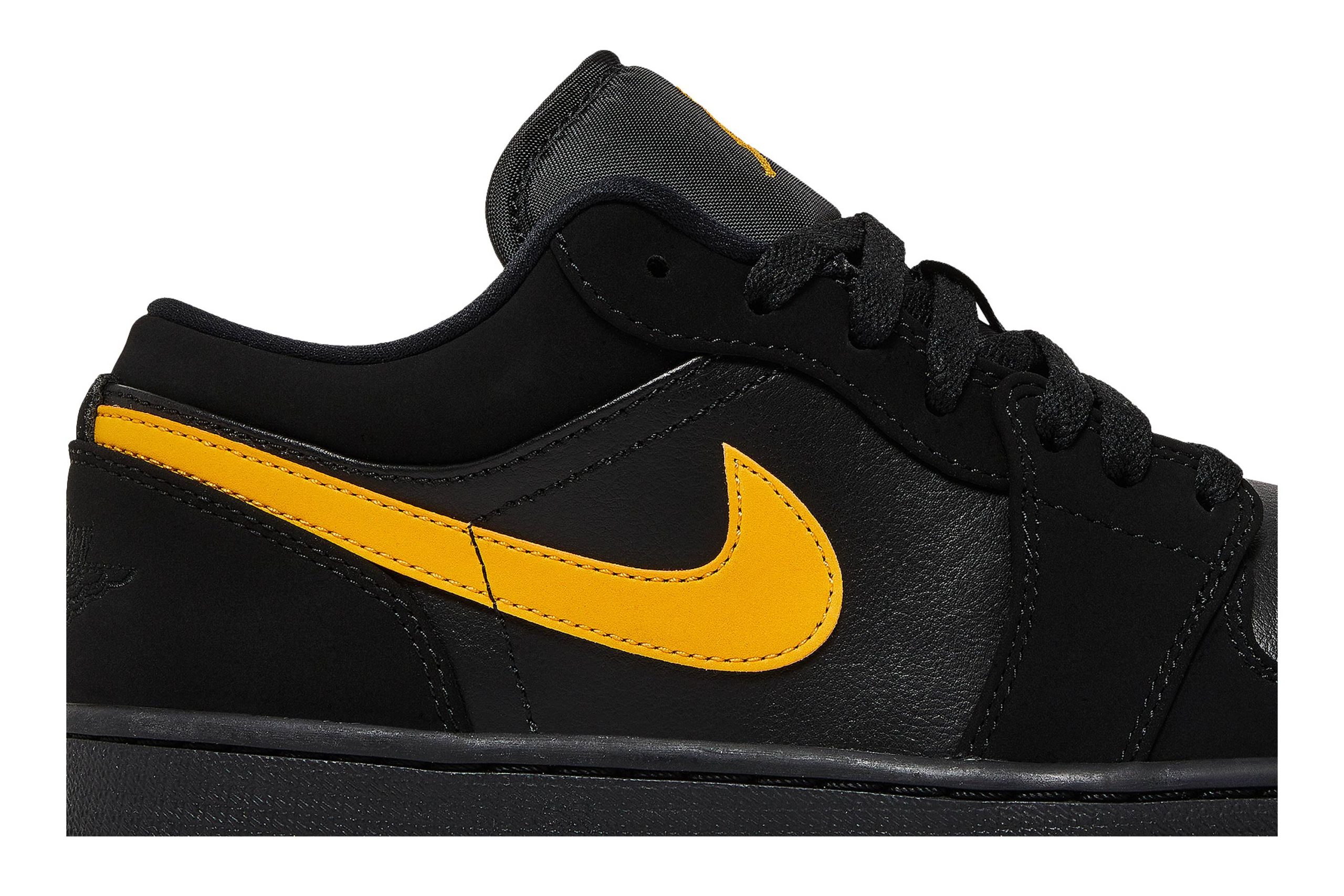 Air Jordan 1 Low 'Black University Gold' 553558-071-7