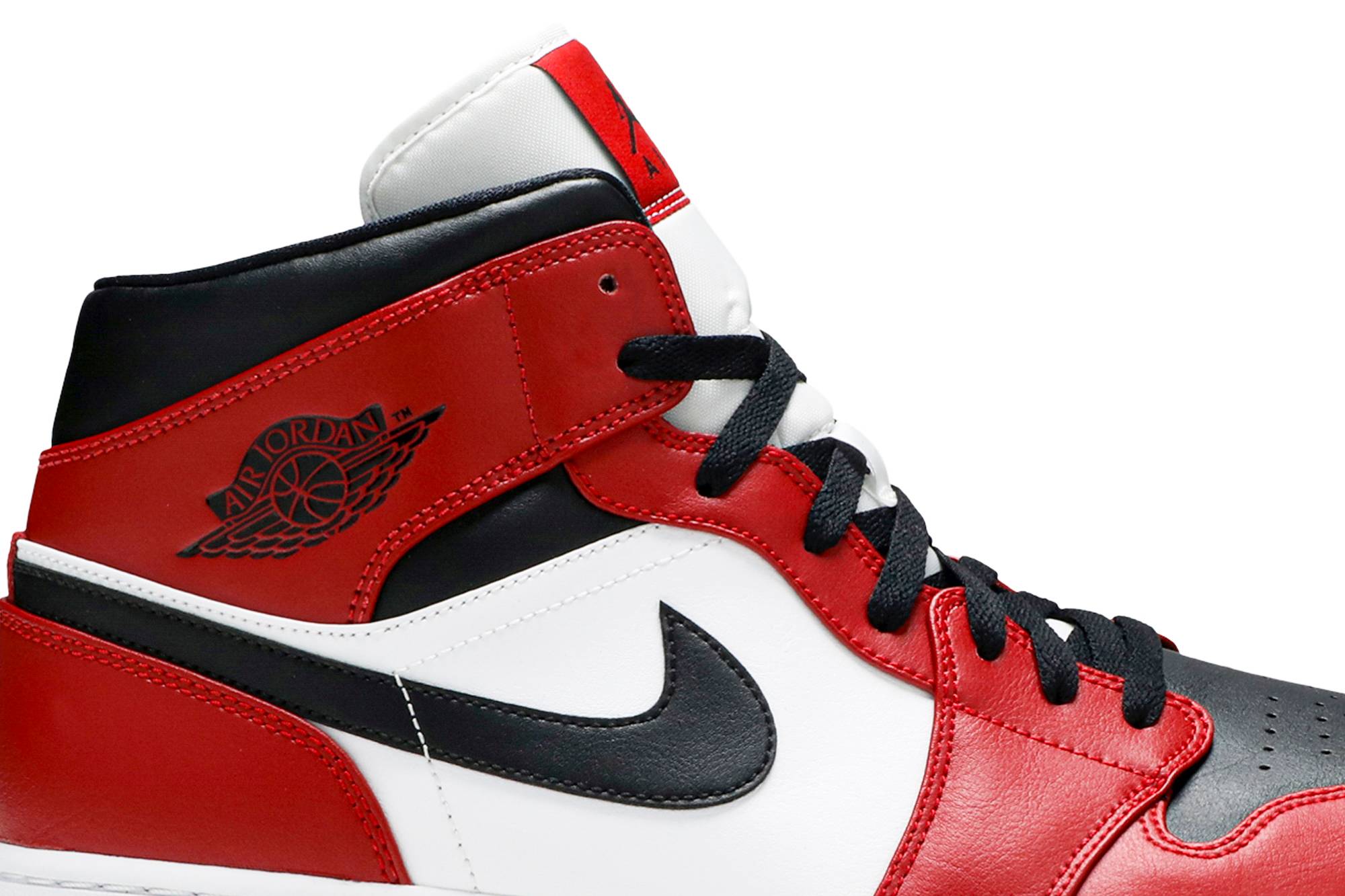 Air Jordan 1 Mid 'Chicago Black Toe' 554724-069-5