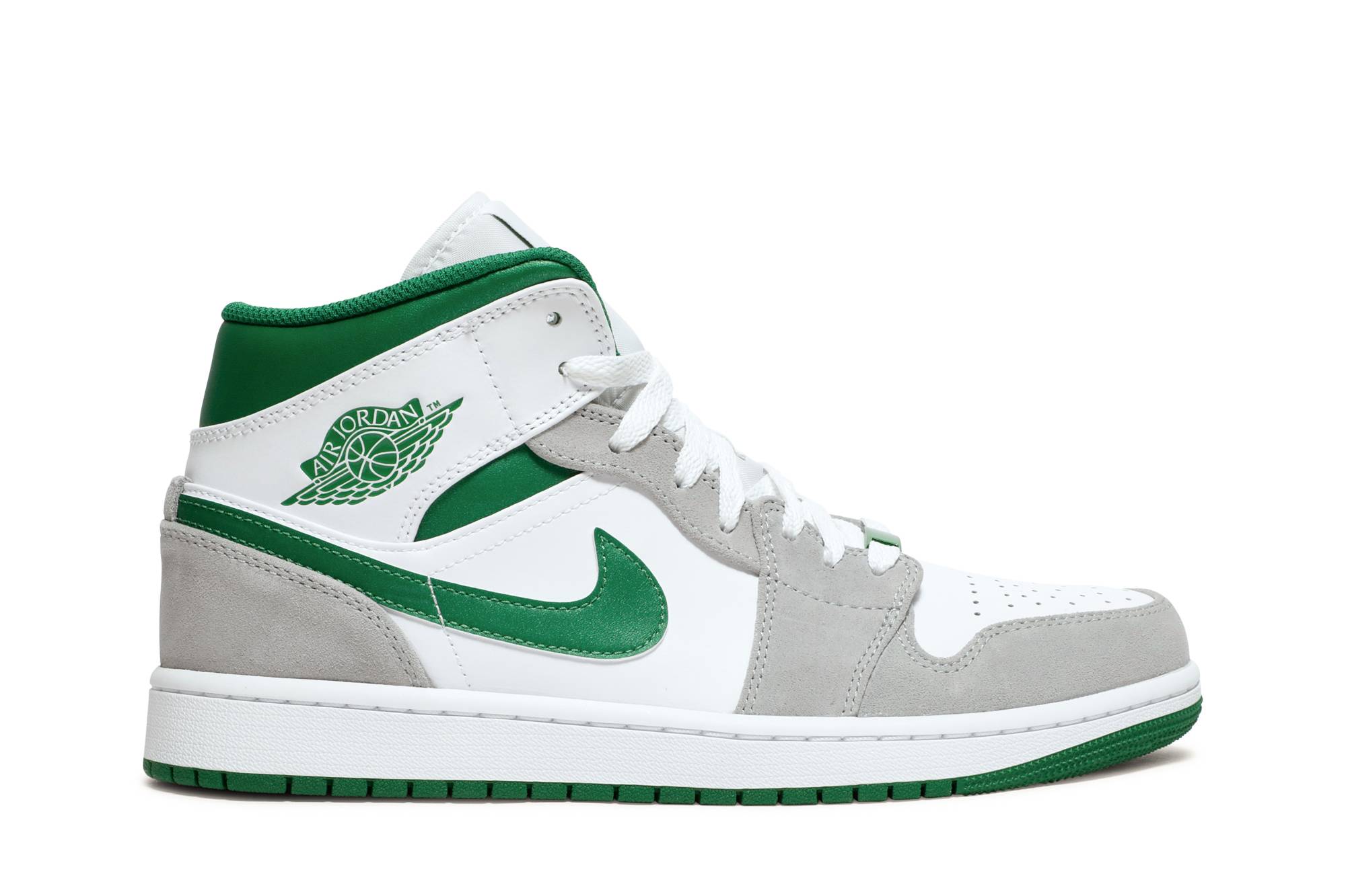 Air Jordan 1 Mid 'Grey Pine Green' DC7294-103-8