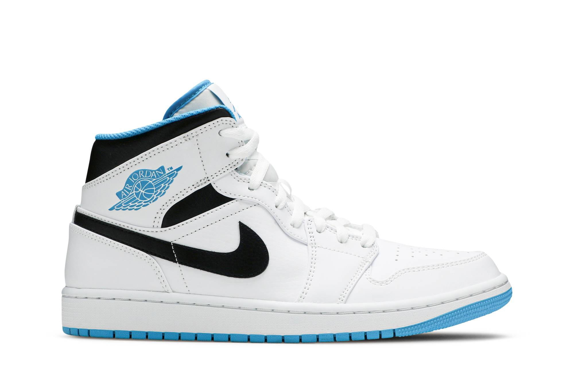 Air Jordan 1 Mid 'Laser Blue' 554724-141-8