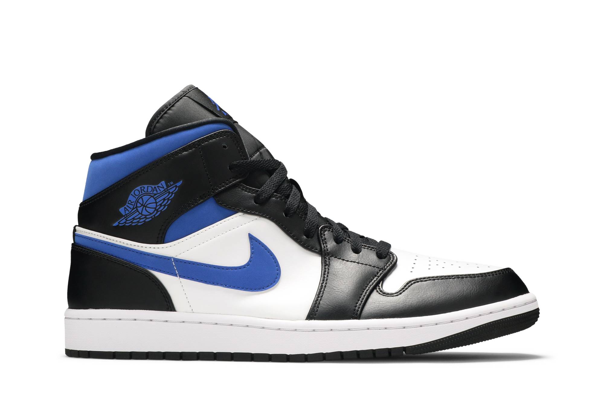 Air Jordan 1 Mid 'Racer Blue' 2021 554724-140-8