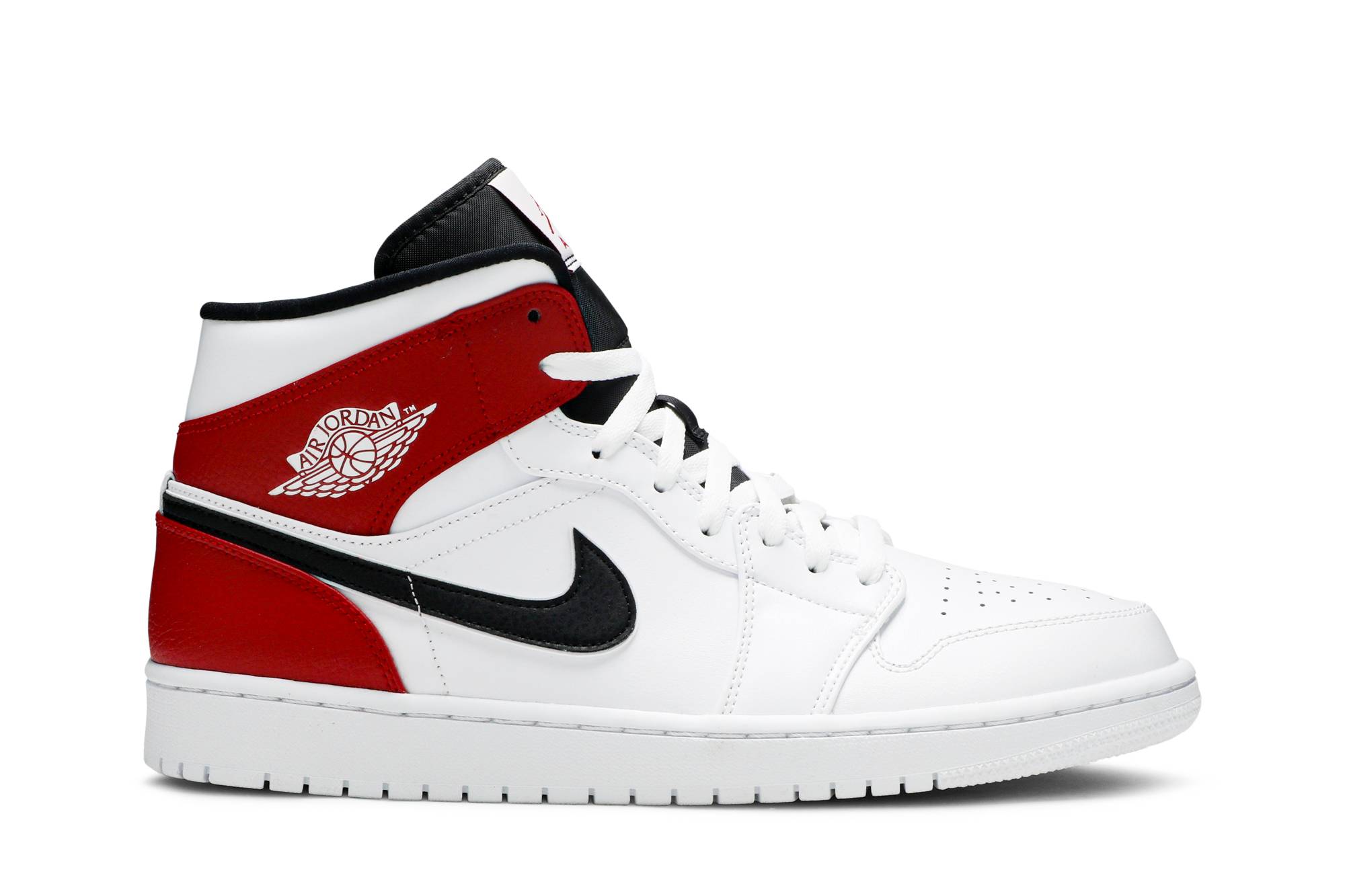 Air Jordan 1 Mid 'White Chicago' 554724-116-8