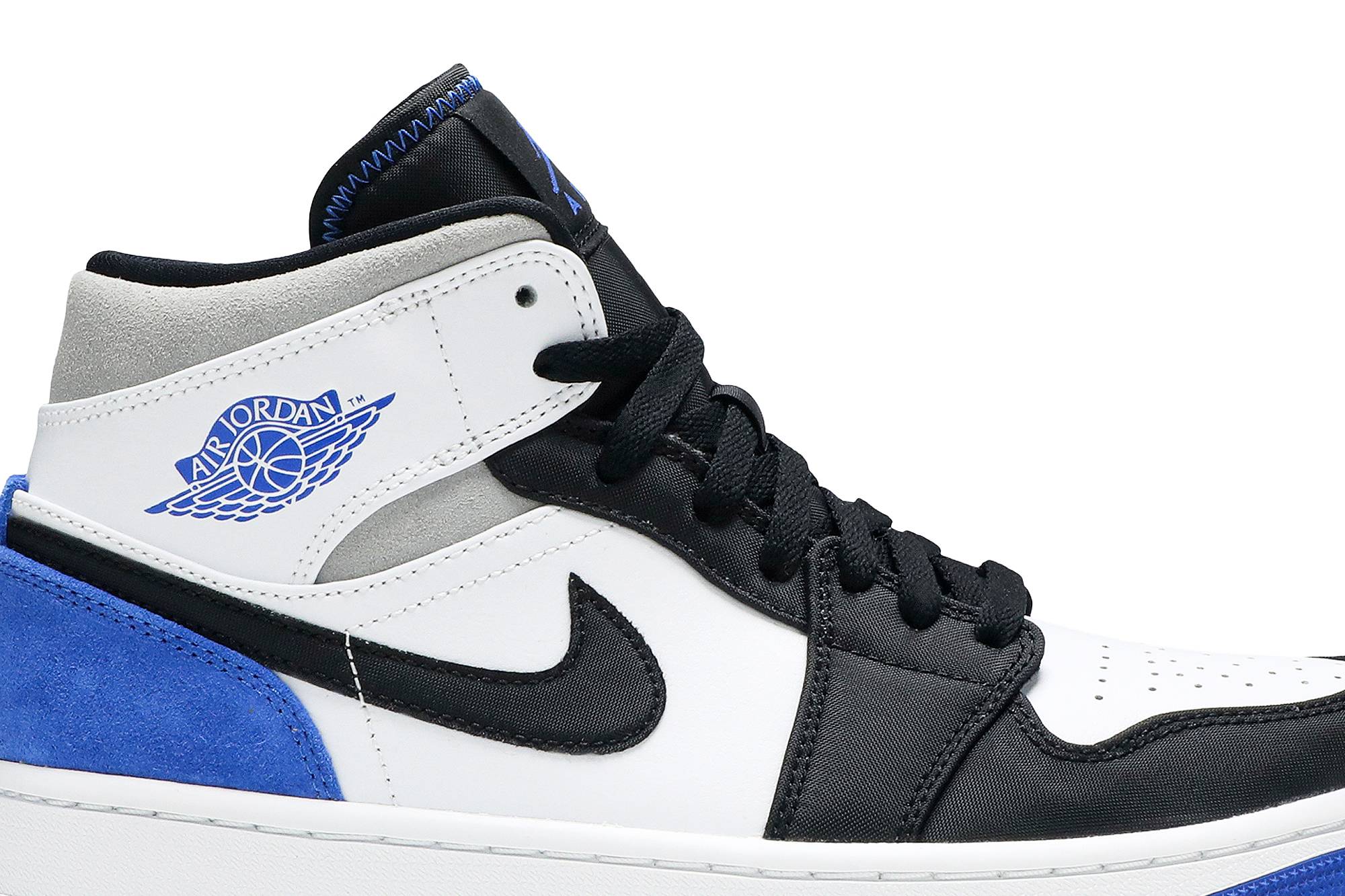 Air Jordan 1 Mid SE 'Royal Black Toe' 852542-102-3