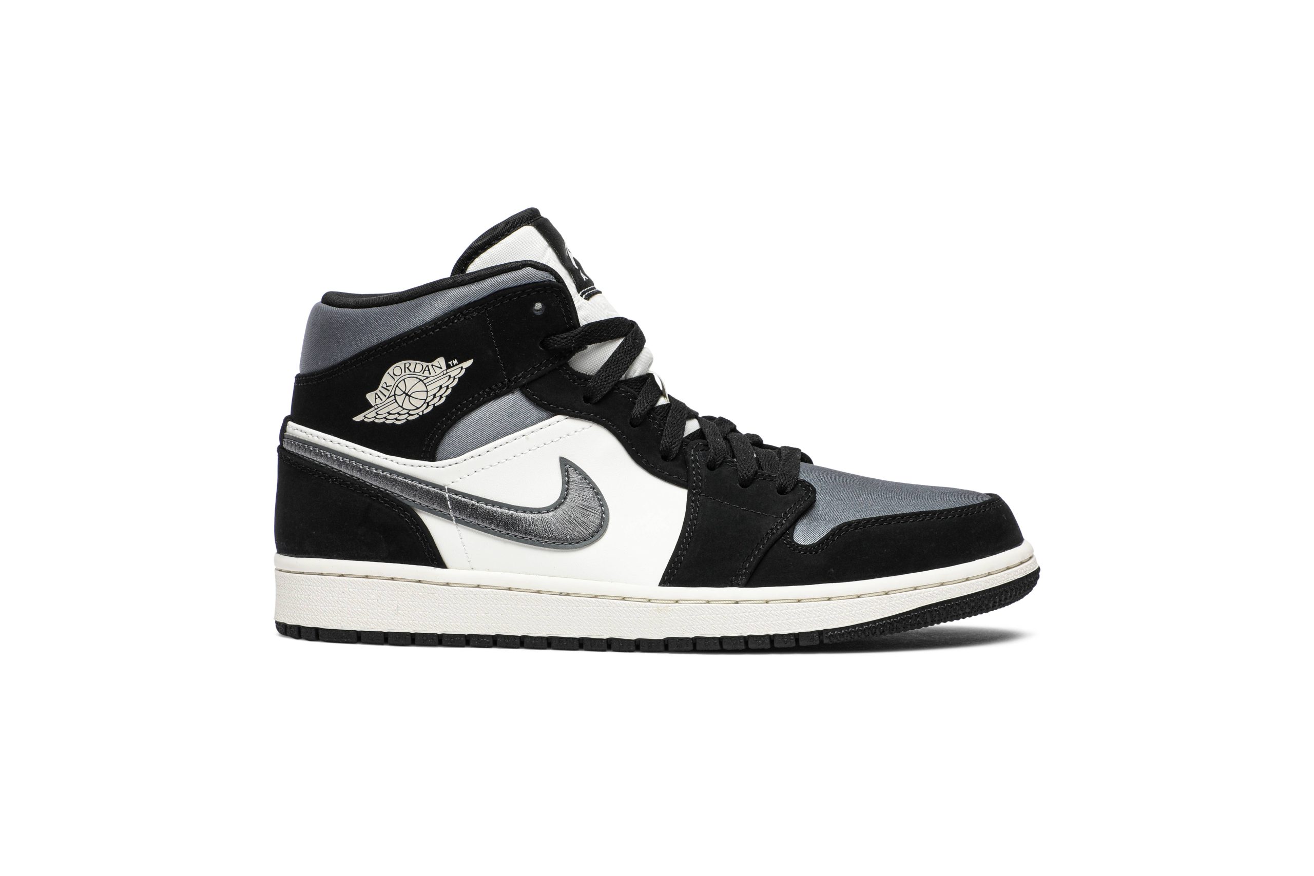 Air Jordan 1 Mid SE 'Satin Smoke Grey' 852542-011-8