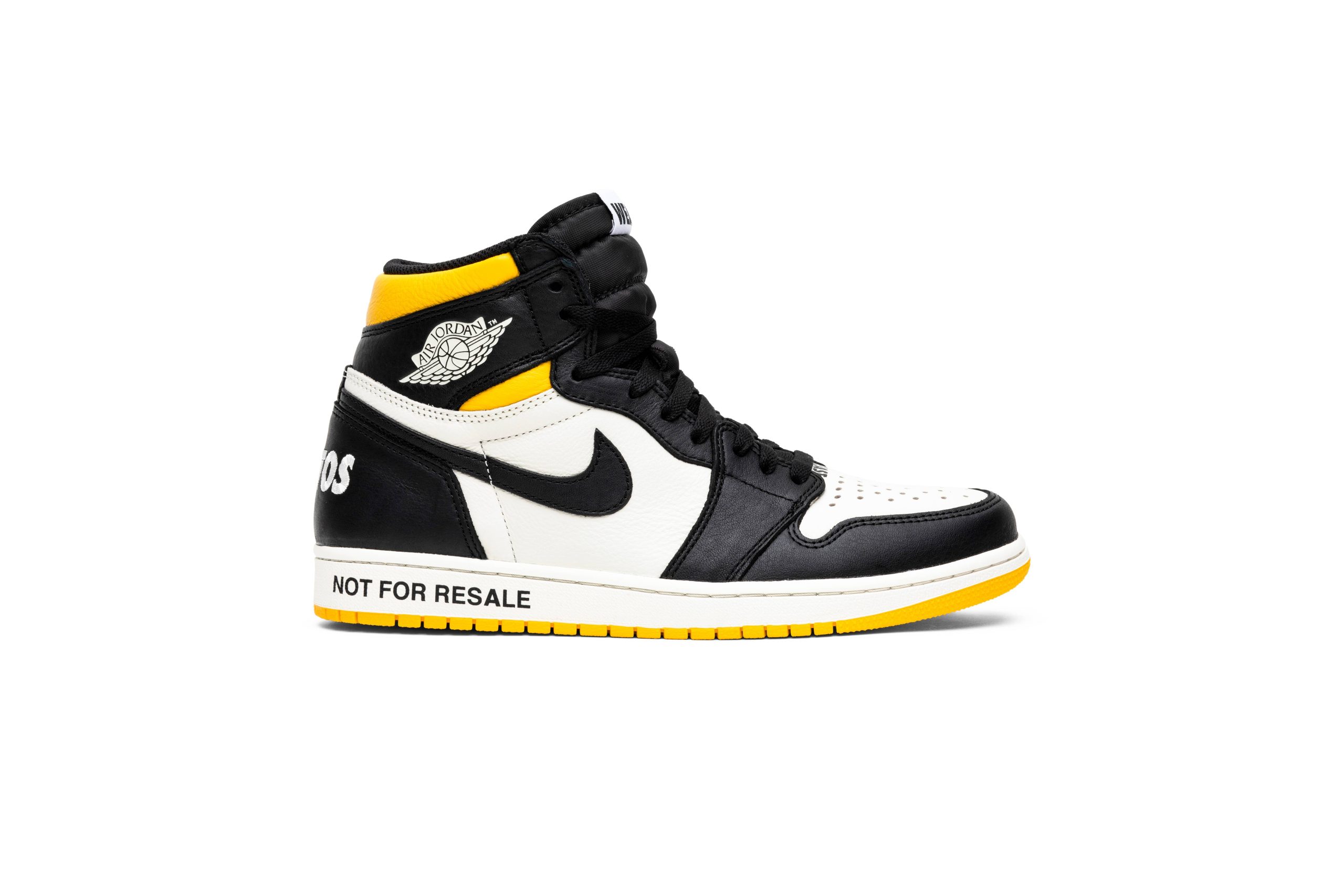 Air Jordan 1 Retro High OG 'Not For Resale Varsity Maize' 861428-107-8