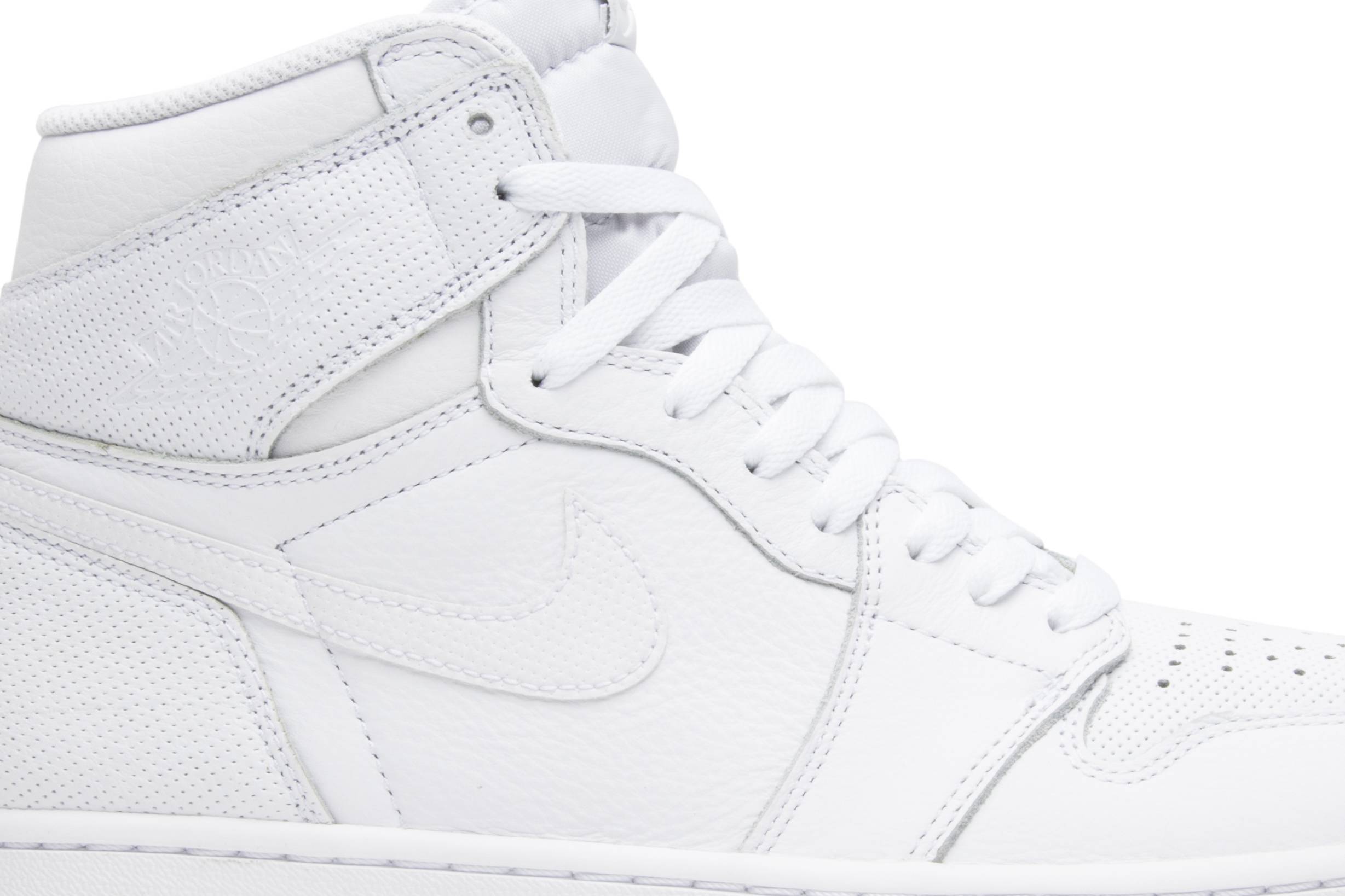 Air Jordan 1 Retro High OG 'White Perforated' 555088-100-6