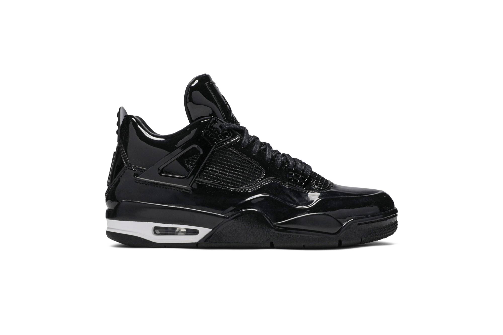 Air Jordan 4 Retro 11Lab4 'Black Patent Leather' 719864-010-8