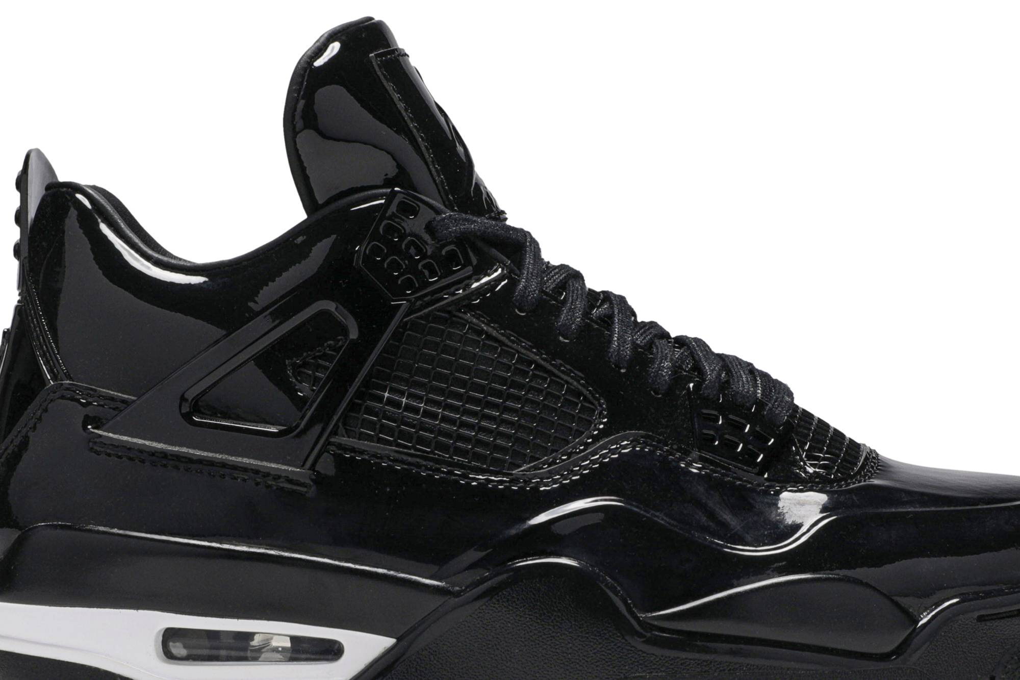 Air Jordan 4 Retro 11Lab4 'Black Patent Leather' 719864-010-6