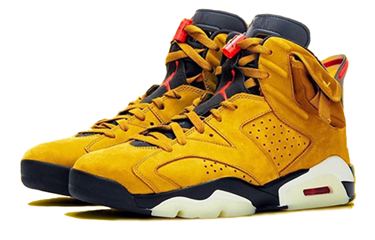 Air Jordan 6 Travis Scott X TS Yellow CN1084-300-1