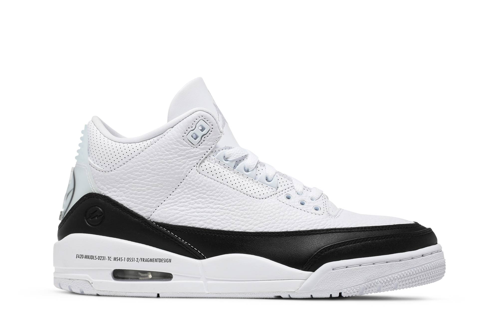 Fragment Design x Air Jordan 3 Retro SP 'White' DA3595-100-8