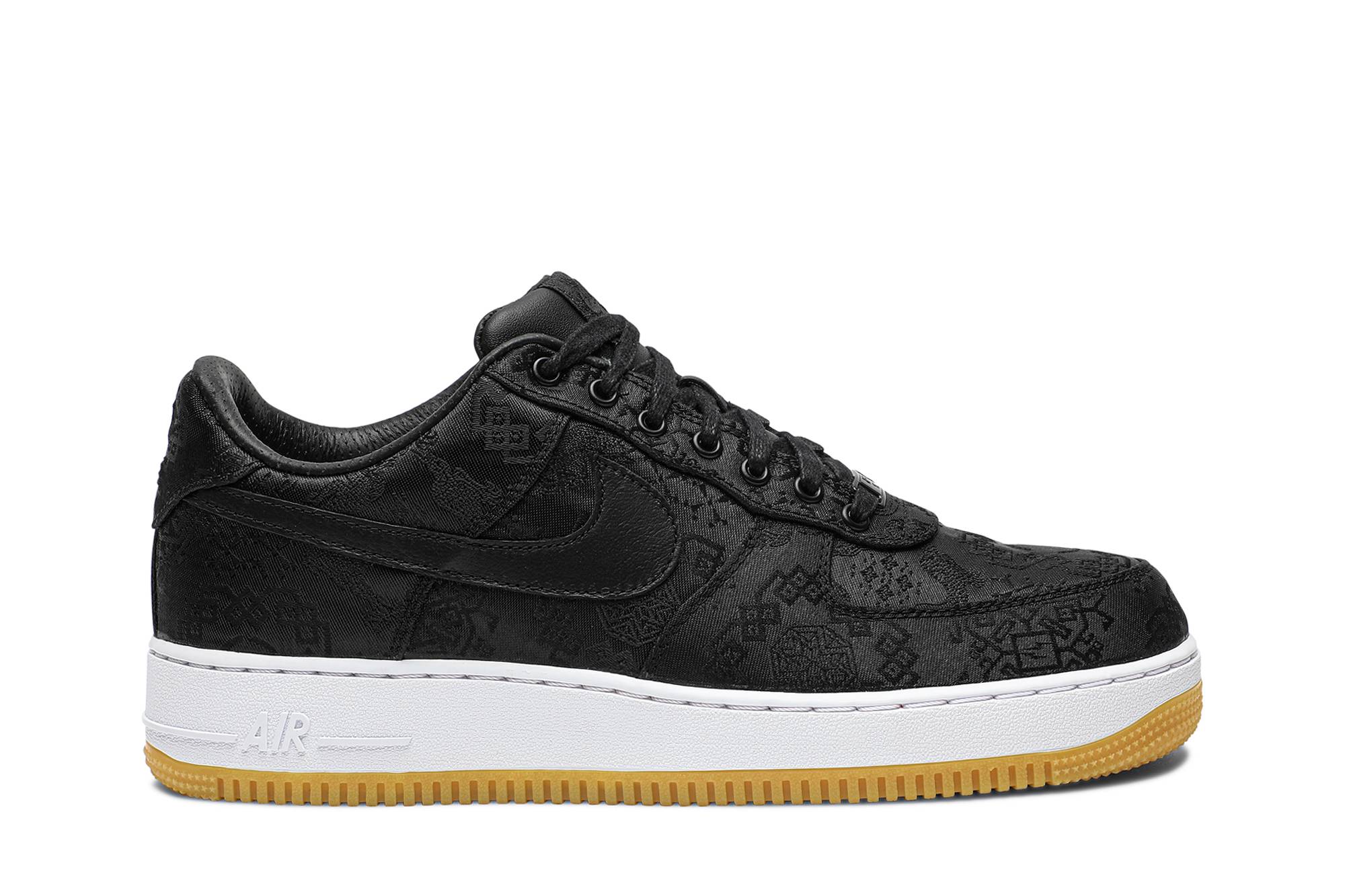 Fragment Design x CLOT x Nike Air Force 1 'Black Silk' [also worn by Jay Chou] CZ3986-001-8