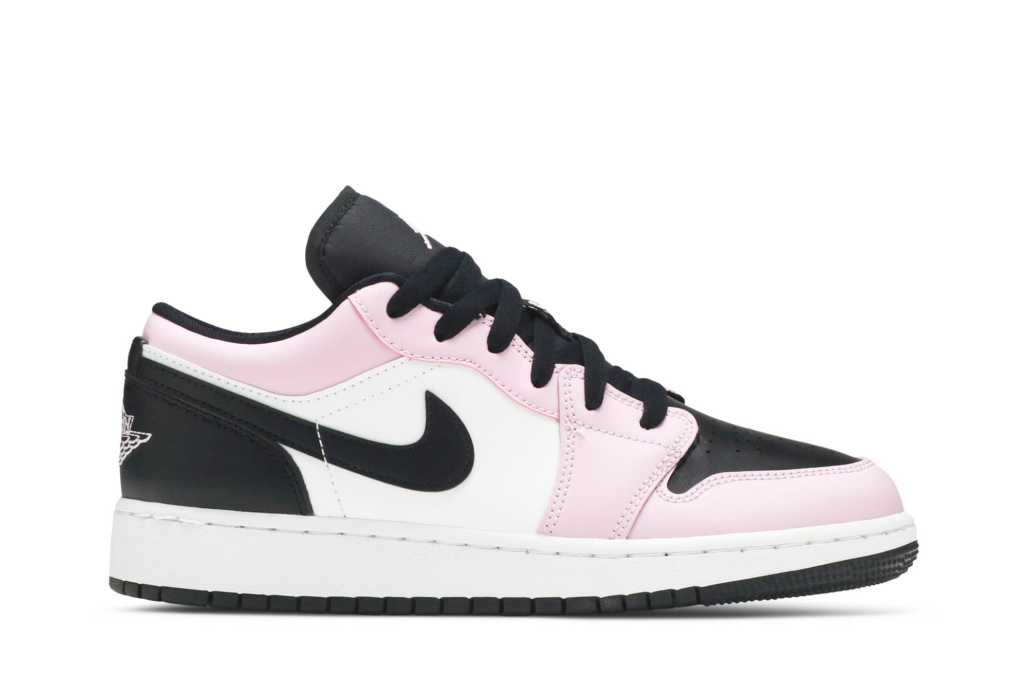 (Grade School) Air Jordan 1 Low 'Light Arctic Pink' 554723-601-8