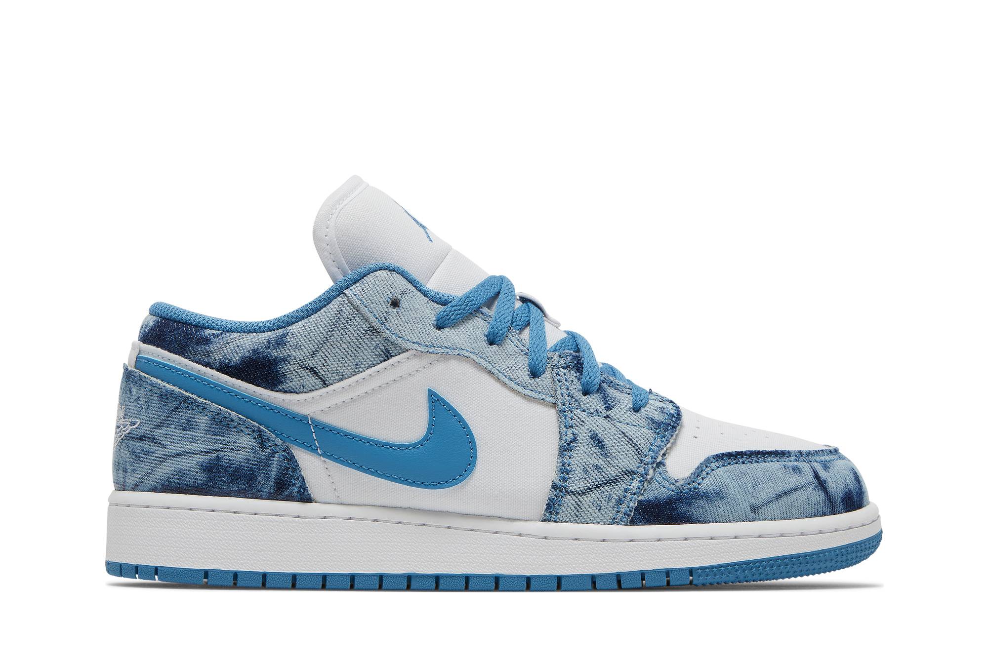 (Grade School) Air Jordan 1 Low 'Washed Denim' DM8947-100-8