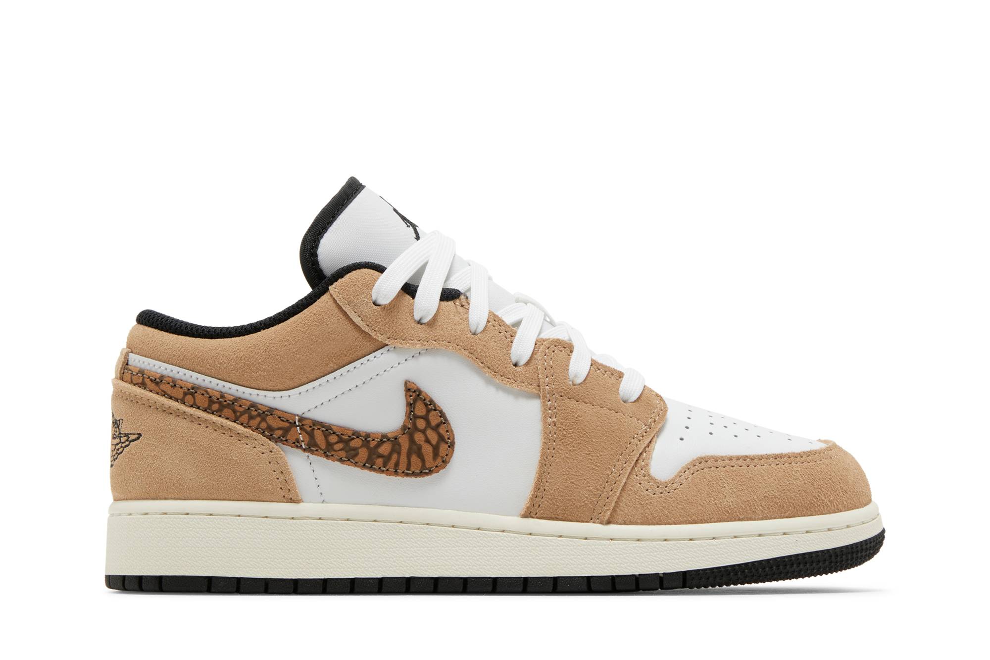 (Grade School) Air Jordan 1 Low SE 'Brown Elephant' DZ5368-201-8