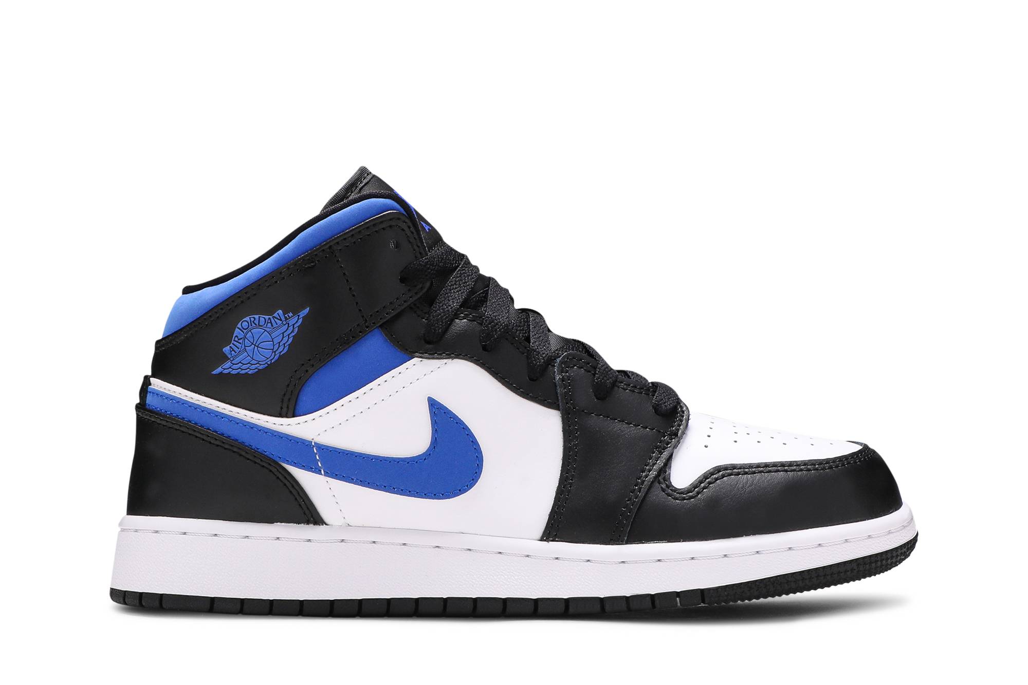 (Grade School) Air Jordan 1 Mid 'Racer Blue' 2021 554725-140-8