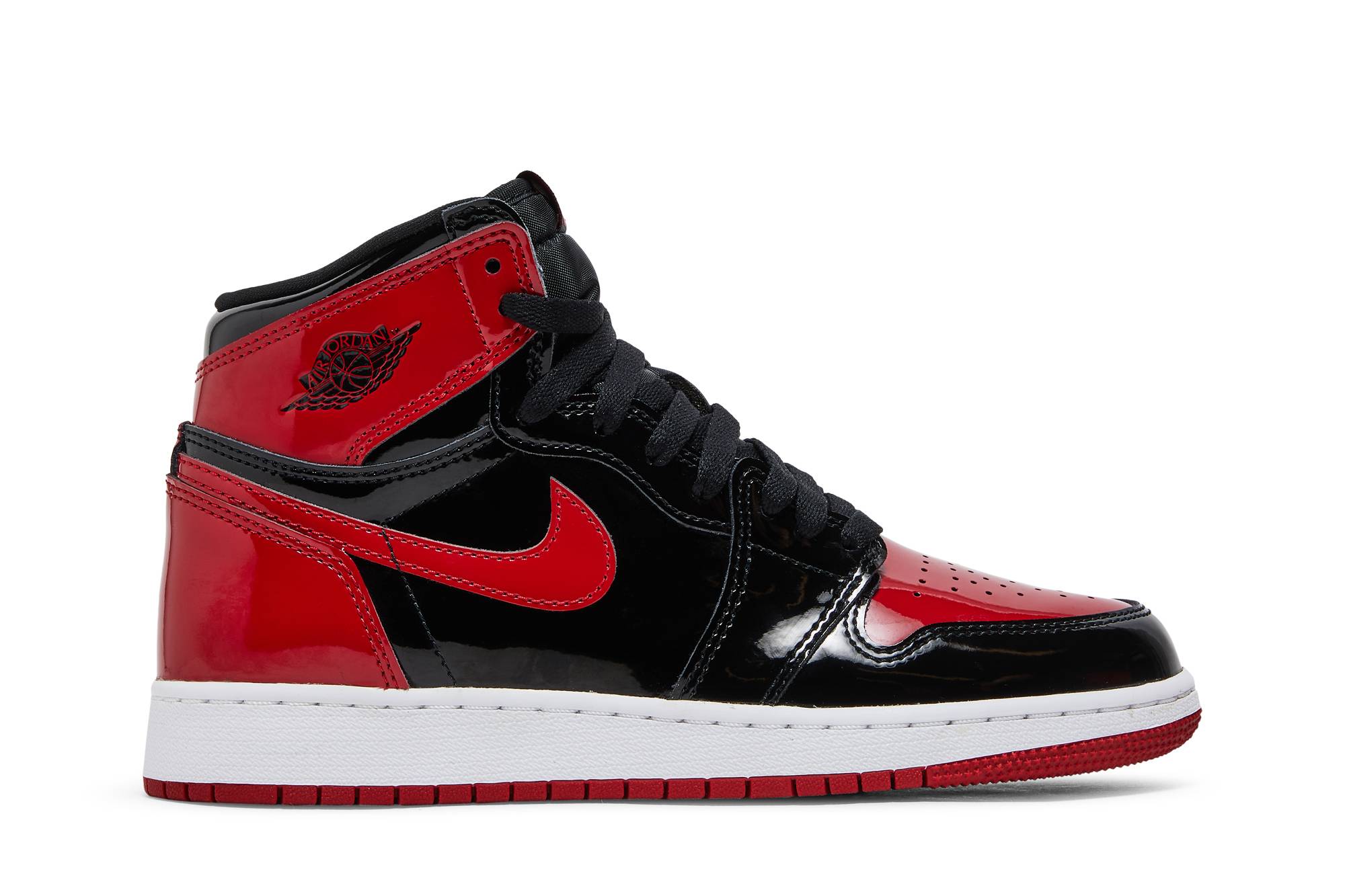 (Grade School) Air Jordan 1 Retro High OG 'Patent Bred' 575441-063-8