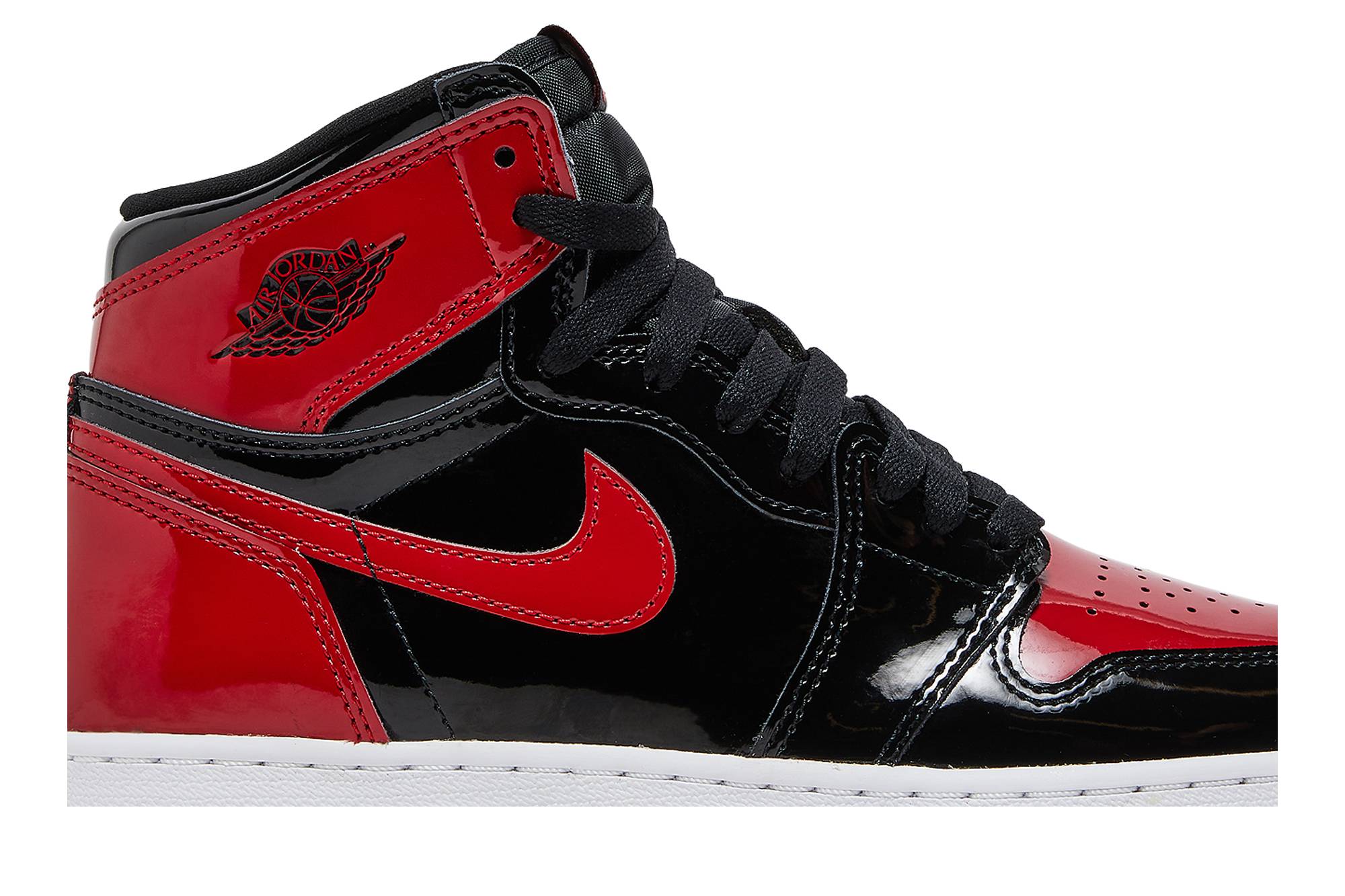 (Grade School) Air Jordan 1 Retro High OG 'Patent Bred' 575441-063-3