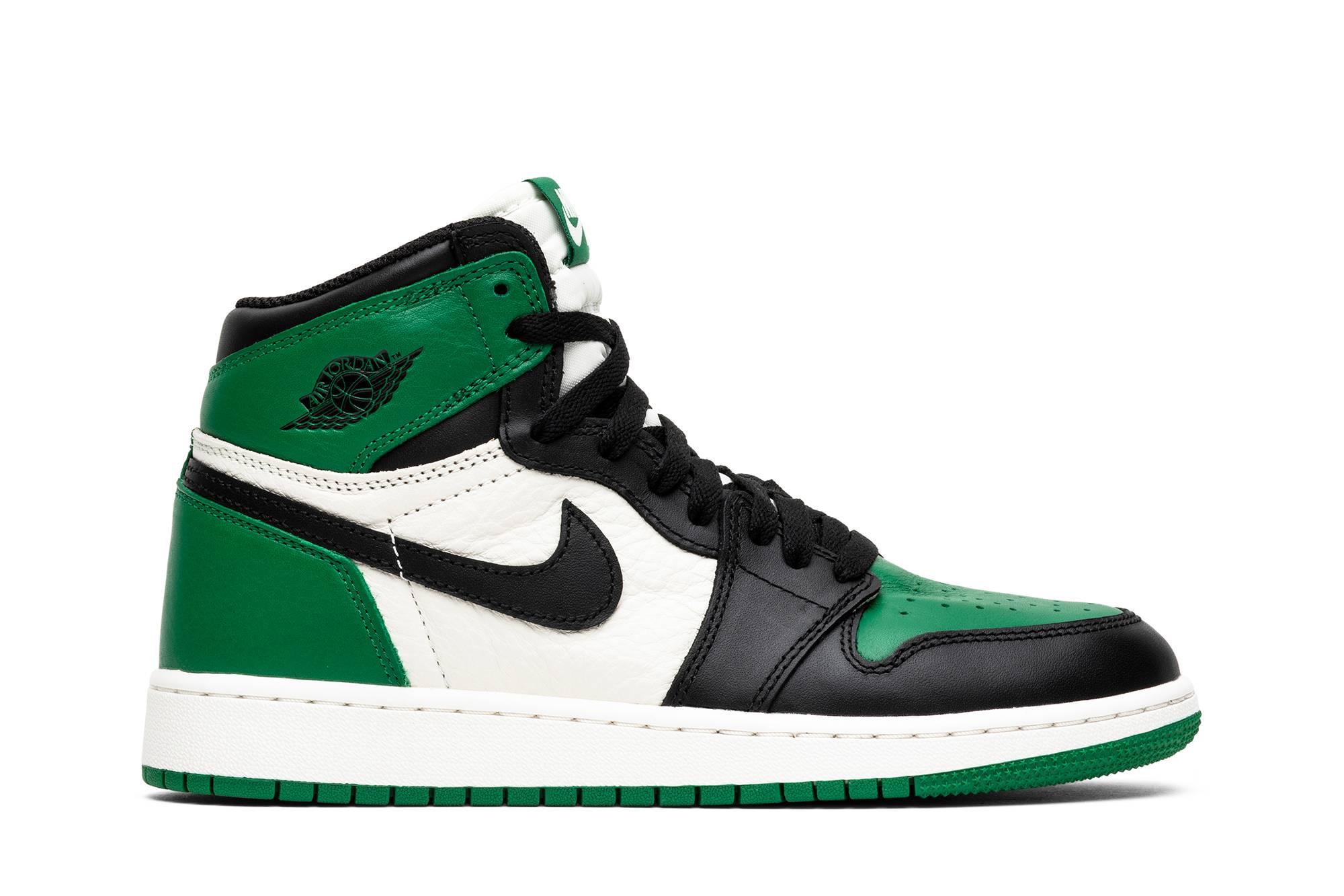 (Grade School) Air Jordan 1 Retro High OG 'Pine Green' 575441-302-8