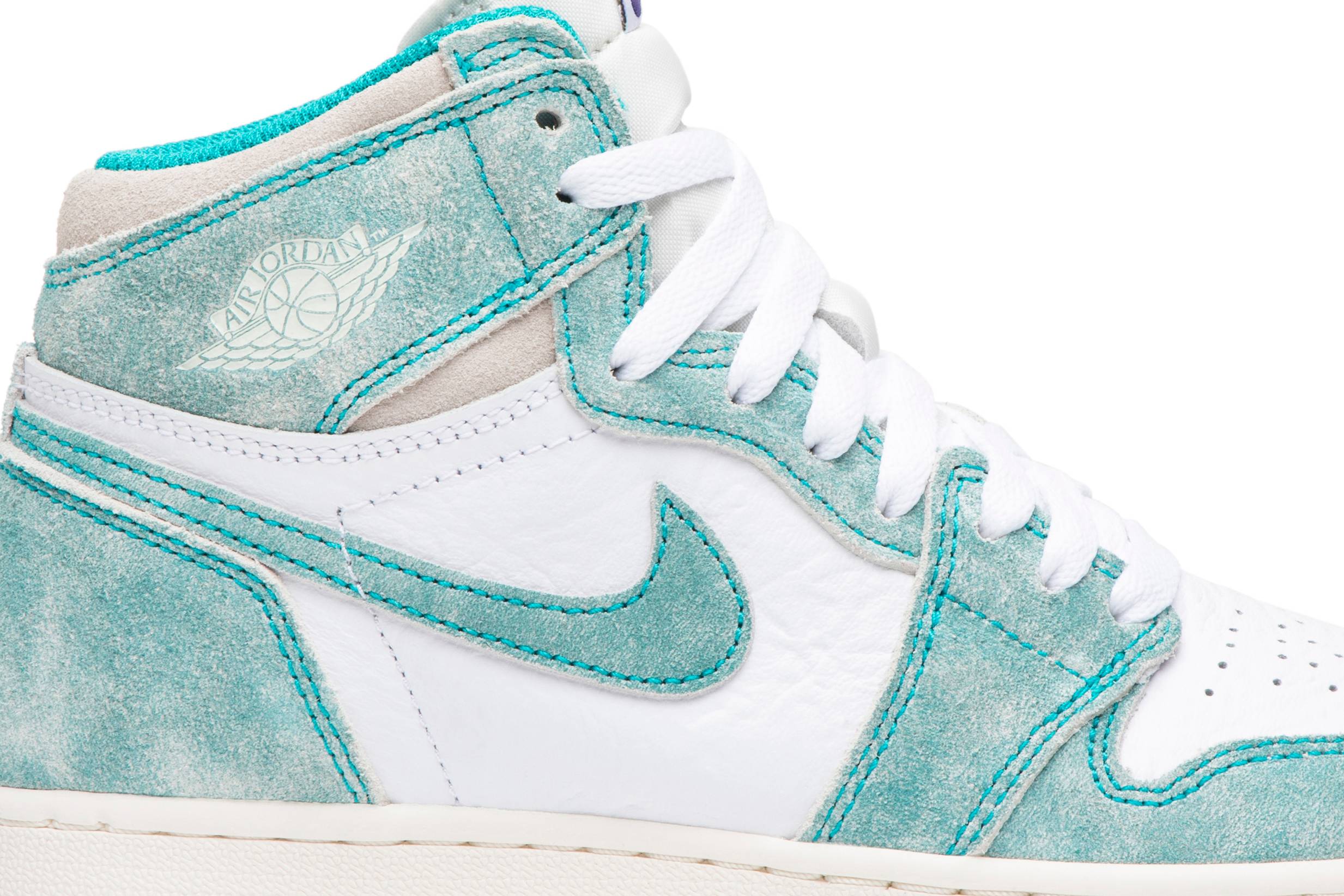 (Grade School) Air Jordan 1 Retro High OG 'Turbo Green' 575441-311-6