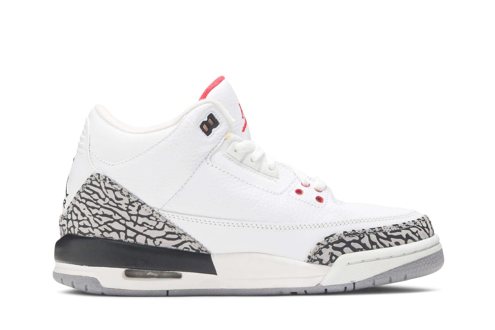 (Grade School) Air Jordan 3 Retro 2011 'White Cement' 398614-105-8