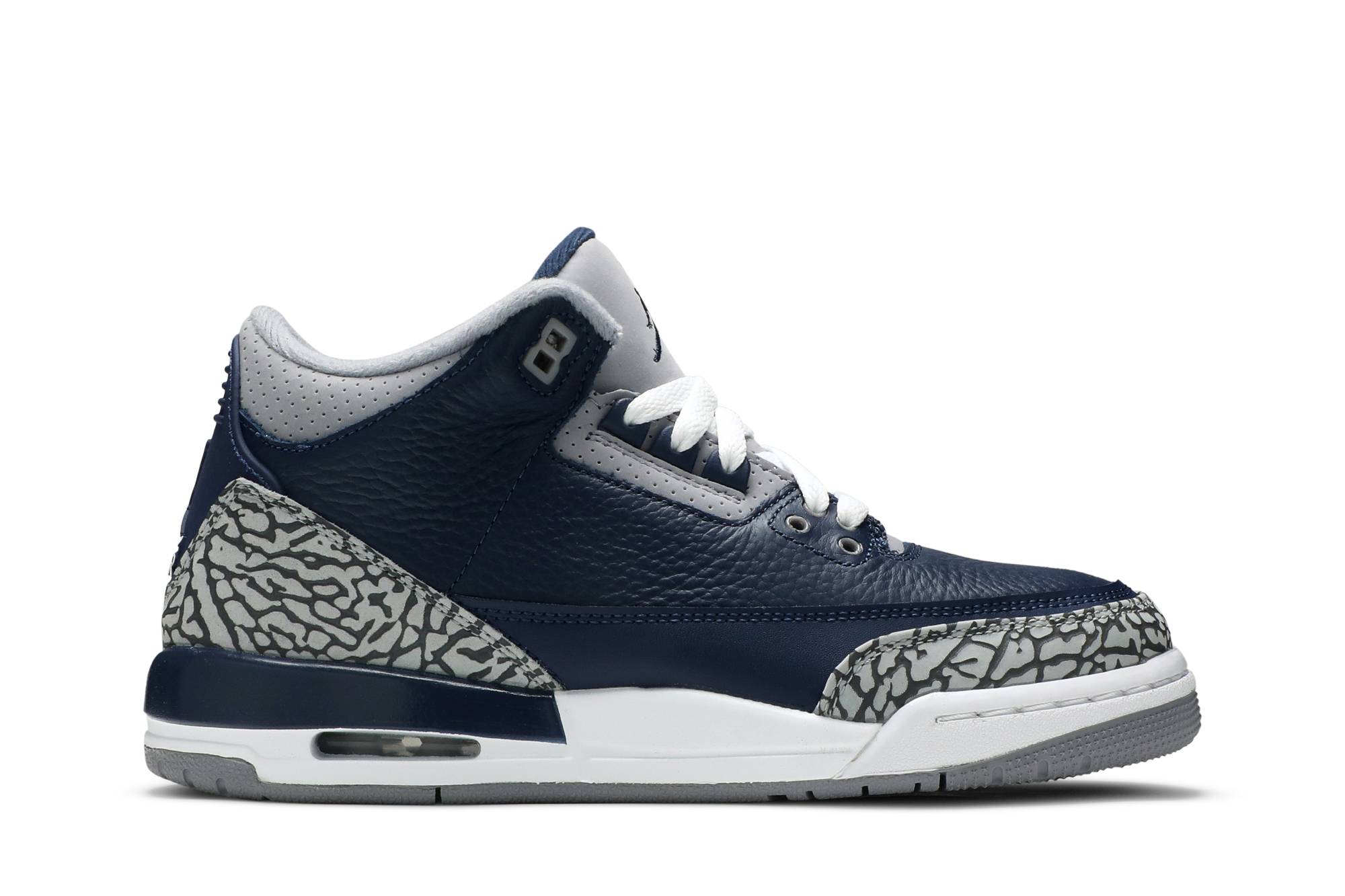 (Grade School) Air Jordan 3 Retro 'Georgetown' 398614-401-8