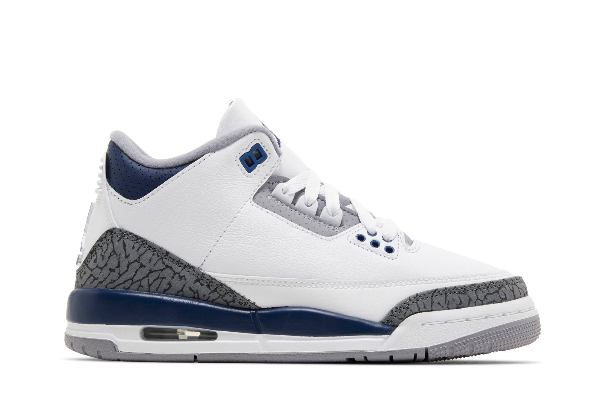 (Grade School) Air Jordan 3 Retro 'Midnight Navy' DM0967-140-8