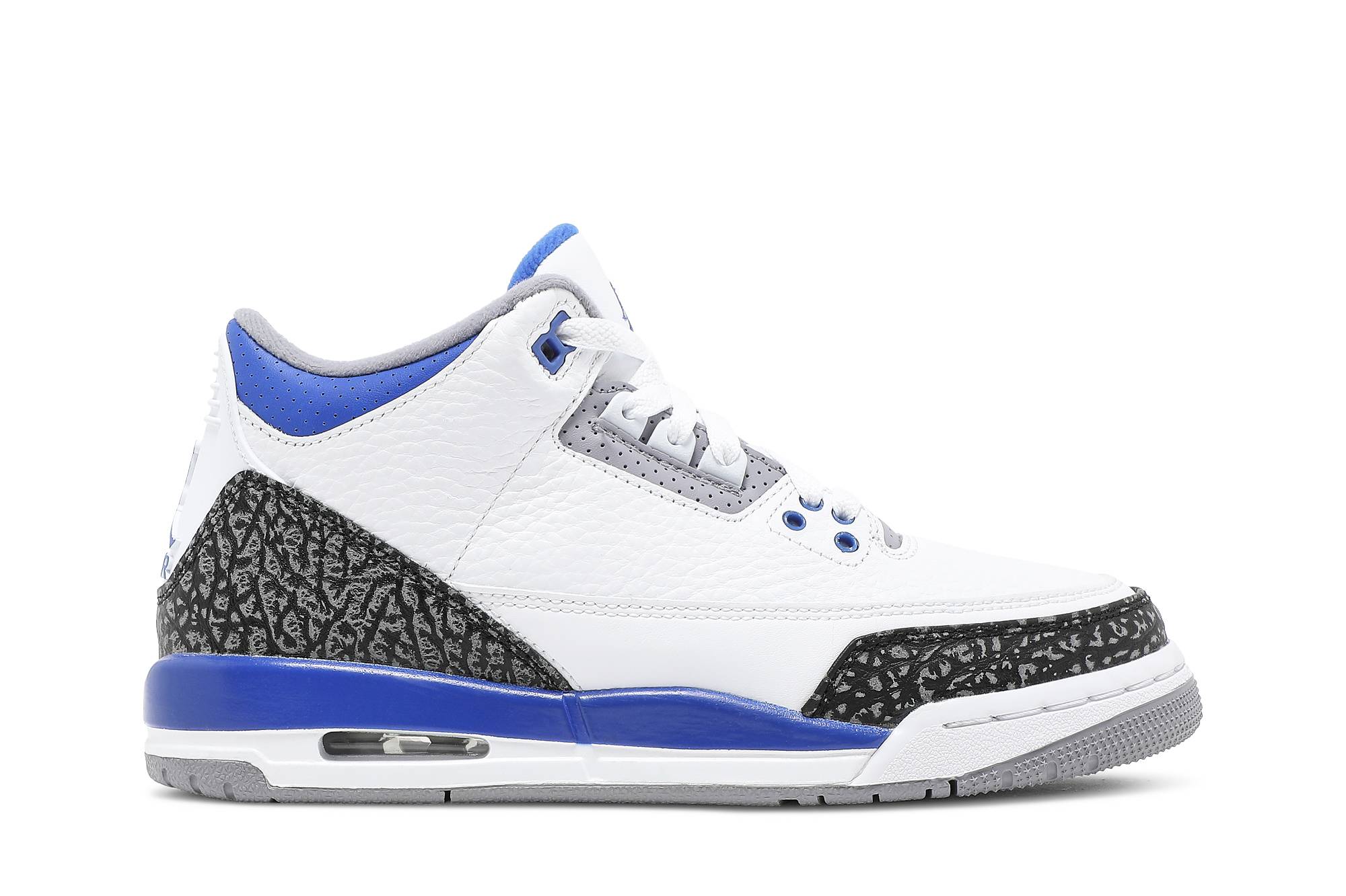 (Grade School) Air Jordan 3 Retro 'Racer Blue' 398614-145-8