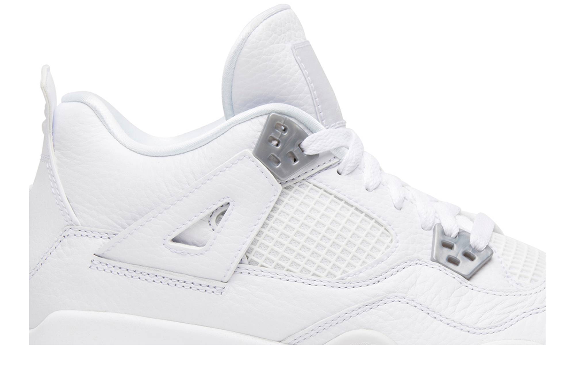 (Grade School) Air Jordan 4 Retro 2017 'Pure Money' 408452-100-7