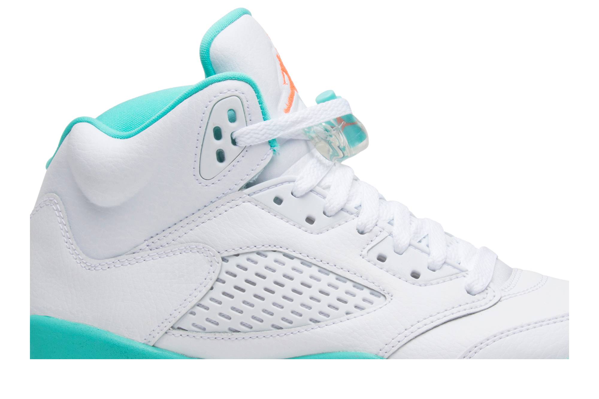 (Grade School) Air Jordan 5 Retro 'Light Aqua' 440892-100-8