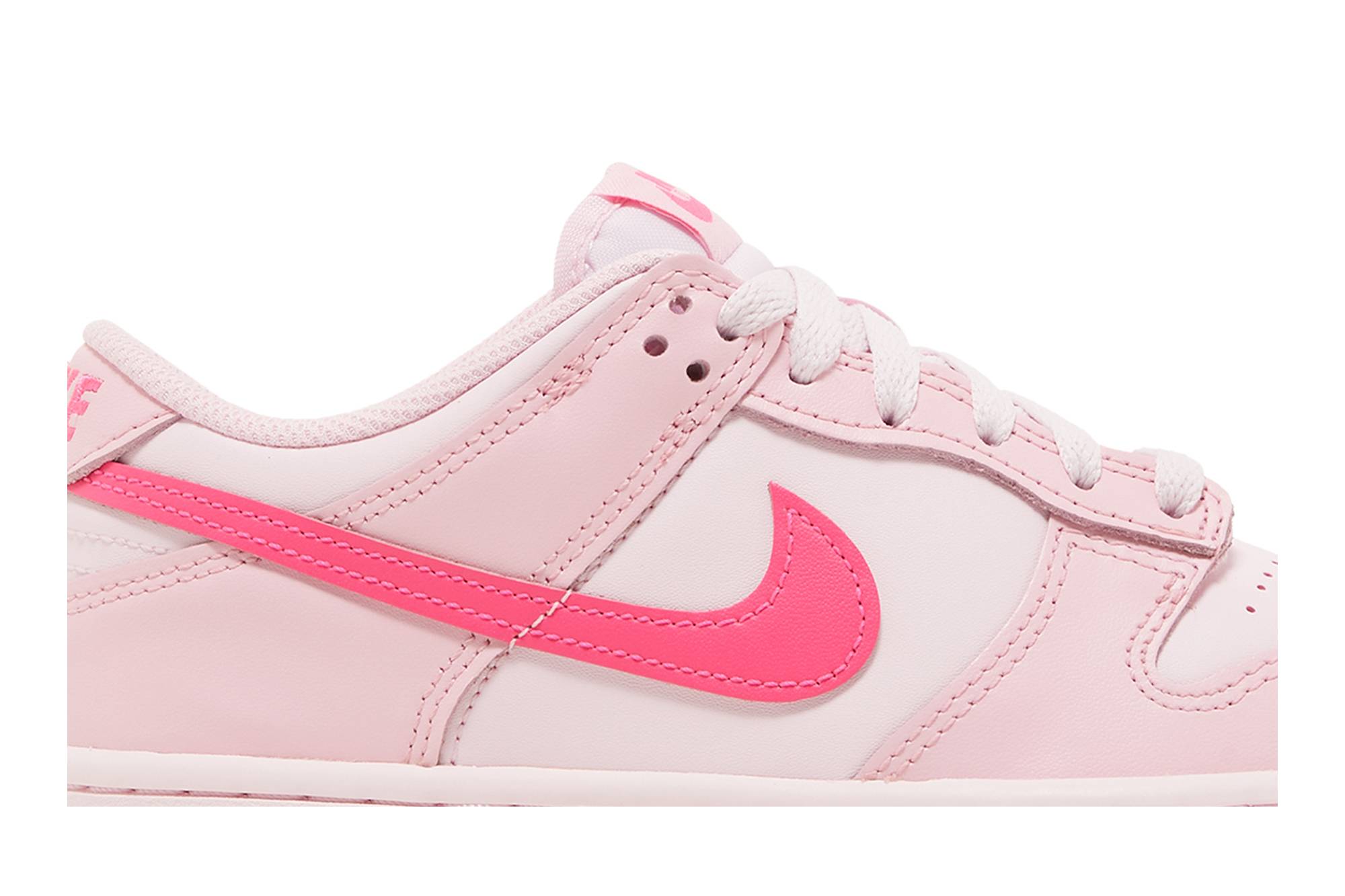 (Grade School) Nike Dunk Low 'Triple Pink' DH9765-600-4