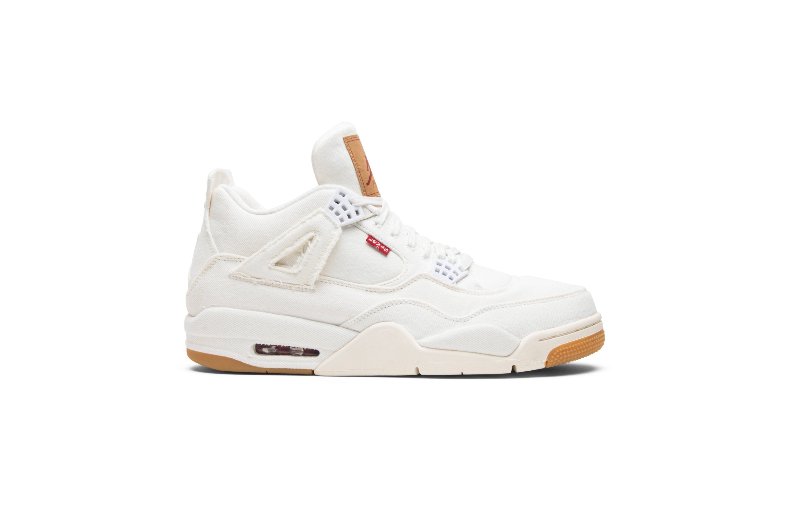 Levi's x Air Jordan 4 Retro 'White Denim' AO2571-100-8