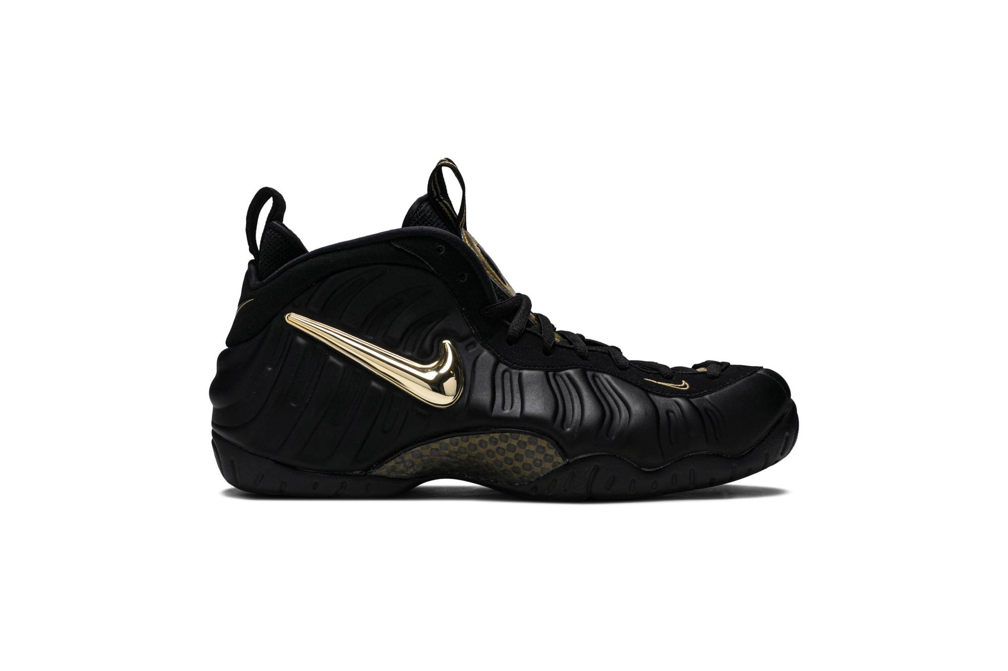 Nike Air Foamposite Pro 'Black Metallic Gold' 624041-009-8