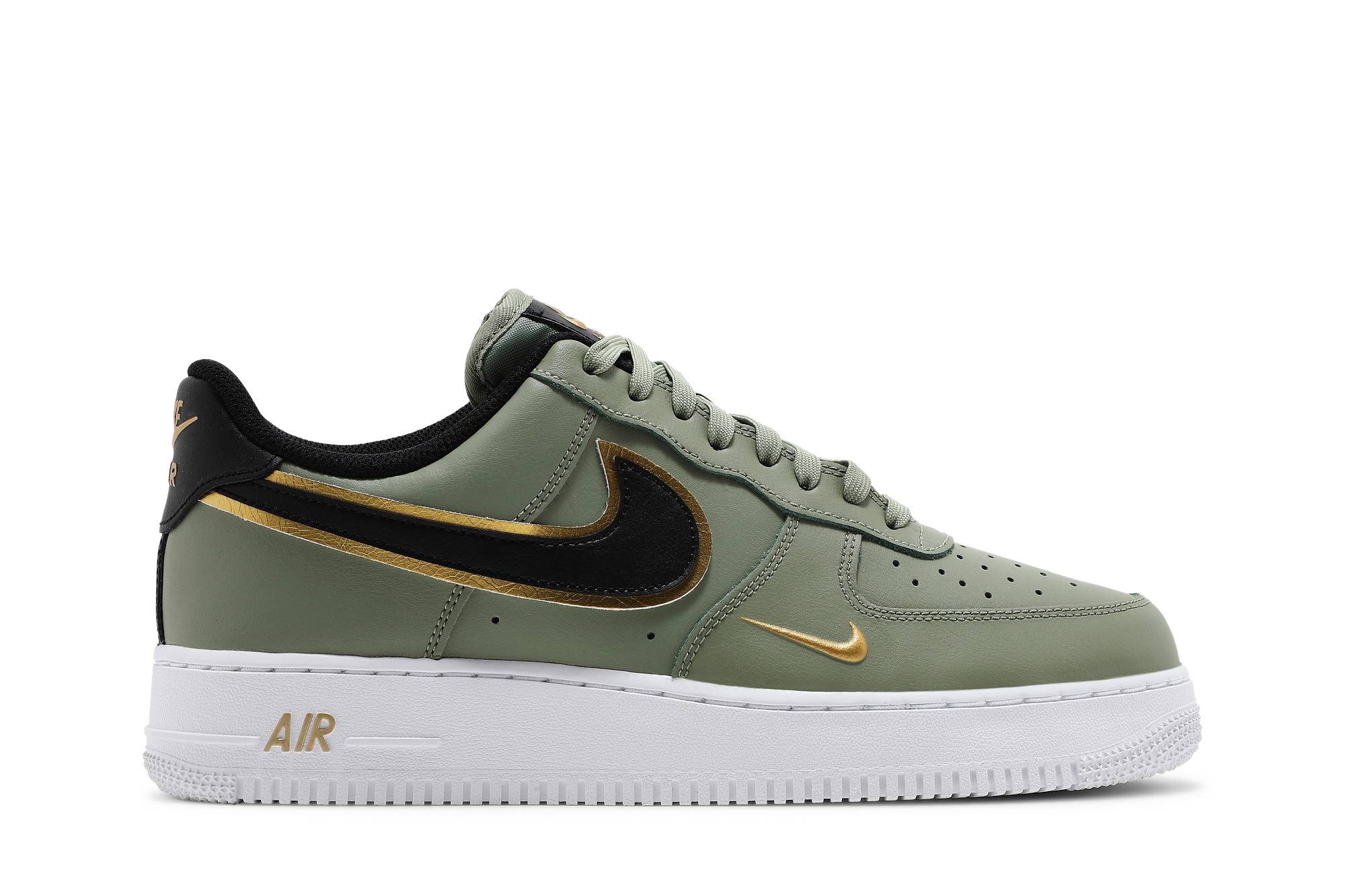 Nike Air Force 1 '07 LV8 'Metallic Swoosh Pack - Oil Green' DA8481-300-8