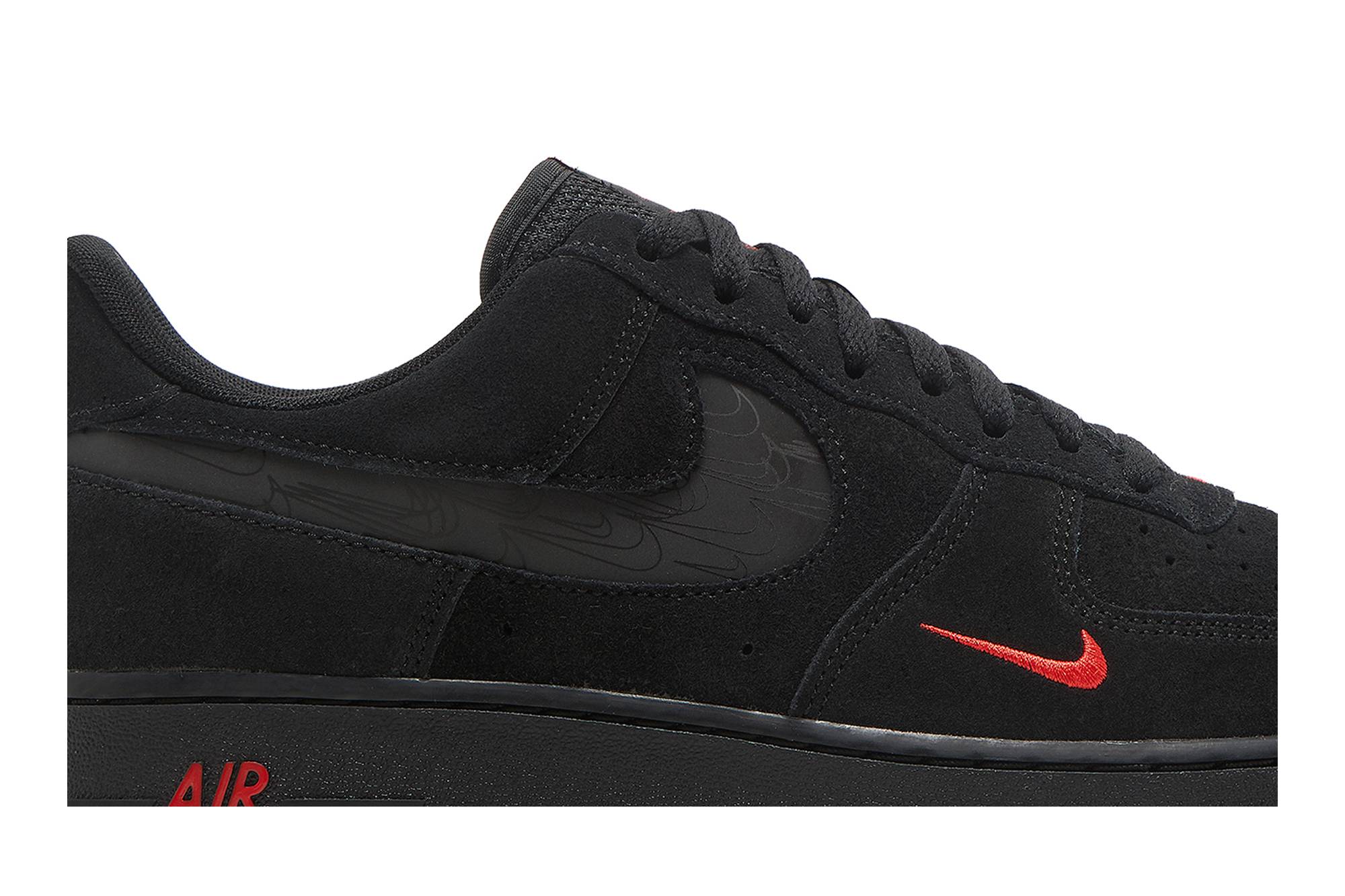 Nike Air Force 1 Low 'Multi-Swoosh Black Orange' DZ4514-001-6