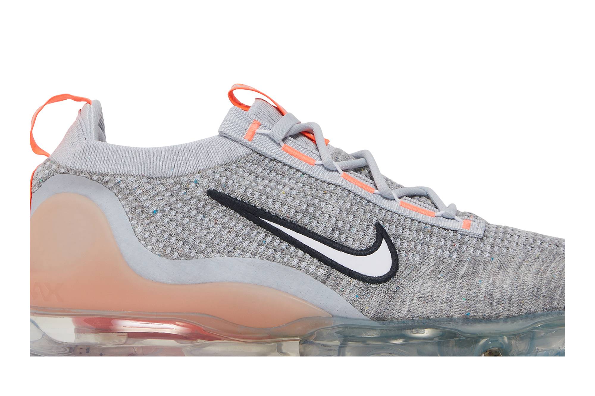 Nike Air VaporMax Flyknit 'Grey Fog Bright Mango' 2021 DH4084-002-7