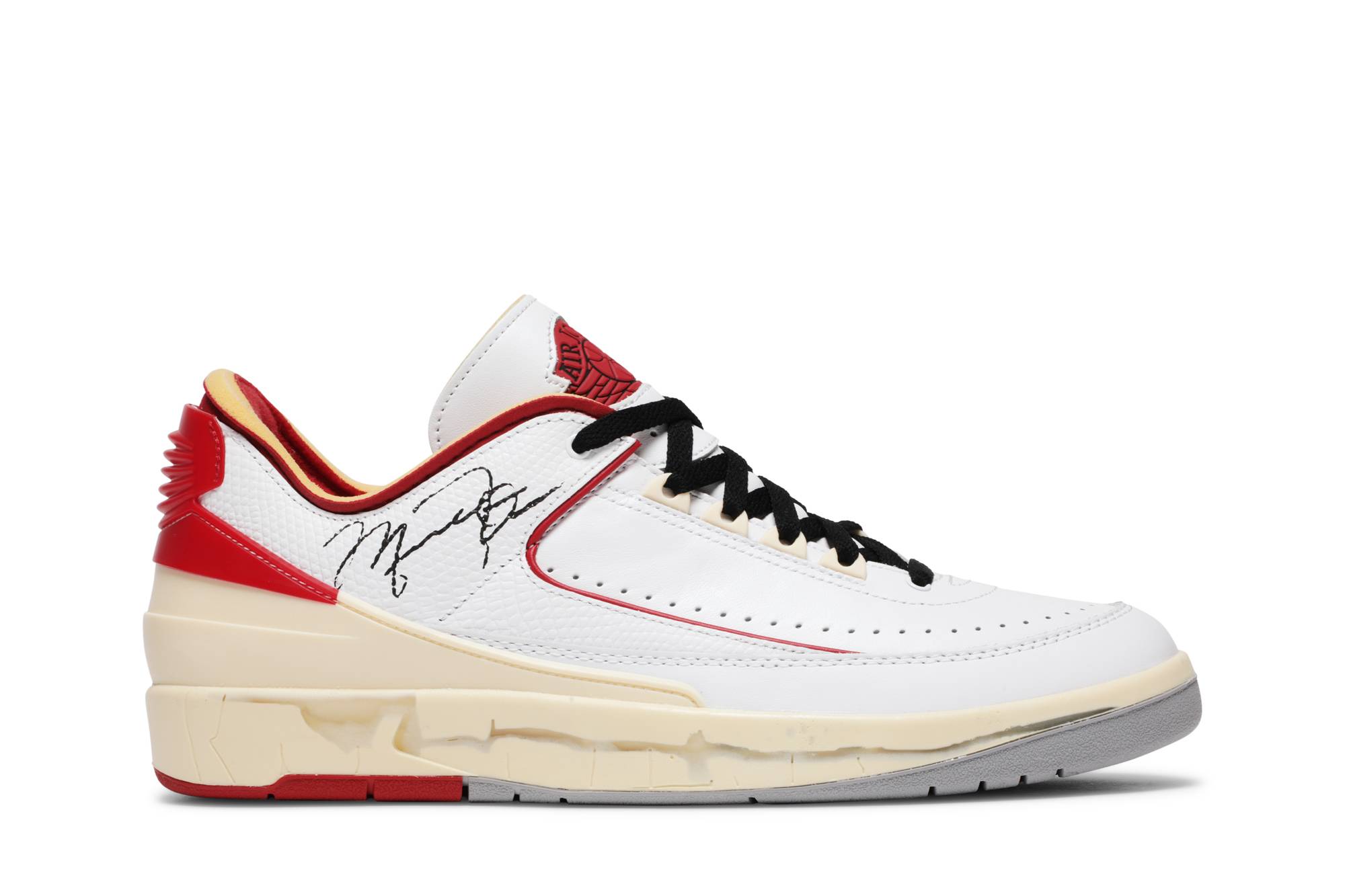 Off-White x Air Jordan 2 Retro Low SP 'White Red' DJ4375-106-9