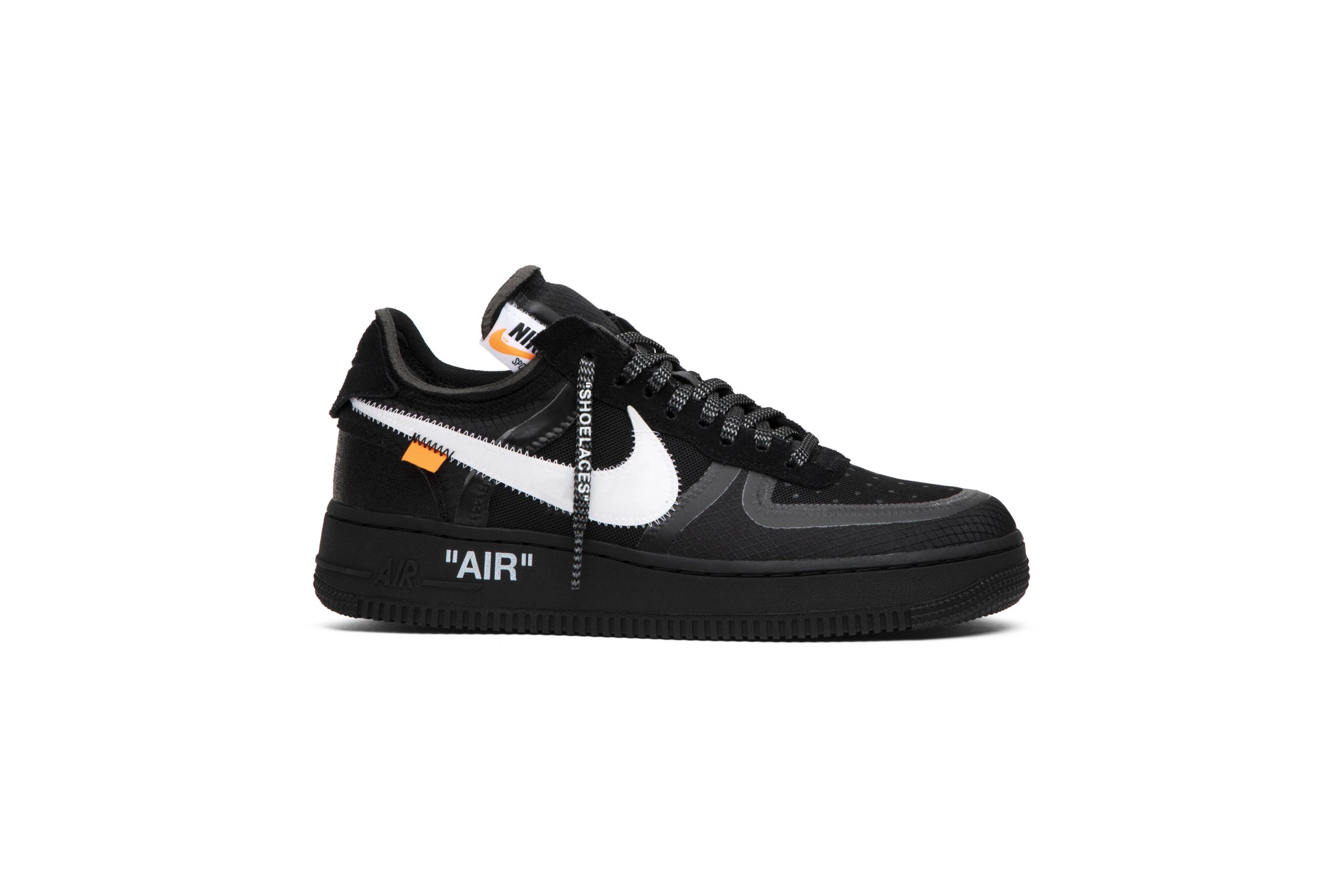 Off-White x Nike Air Force 1 Low 'Black' AO4606-001-8