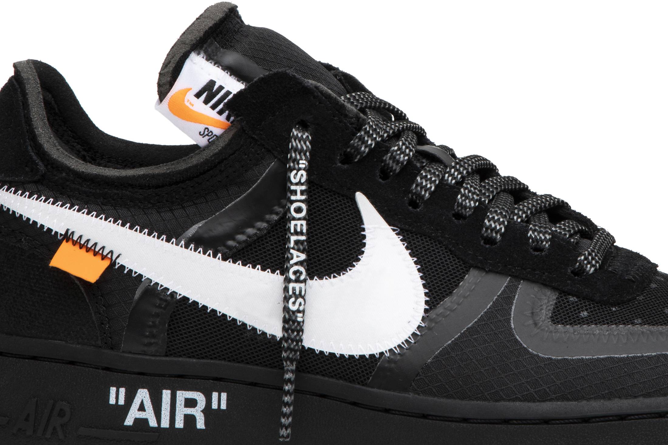 Off-White x Nike Air Force 1 Low 'Black' AO4606-001-6