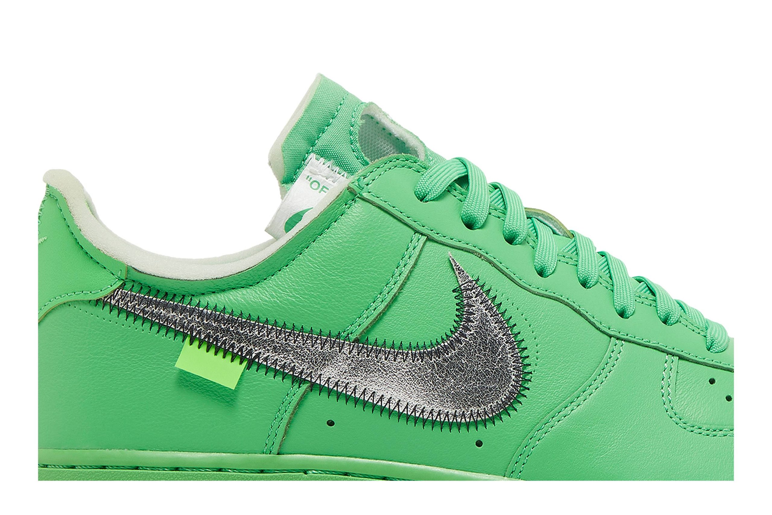 Off-White x Nike Air Force 1 Low 'Green' DX1419-300-9