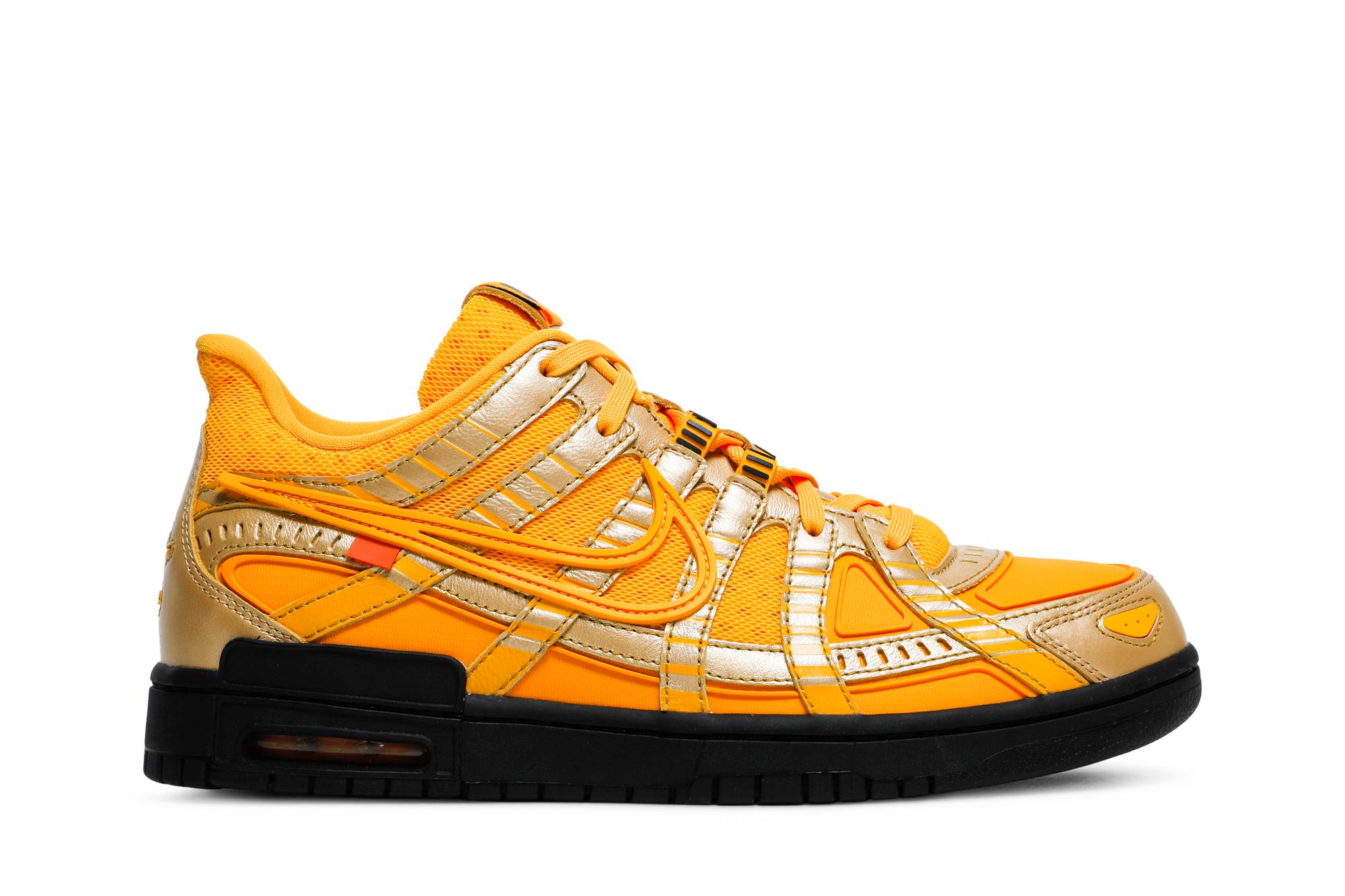 Off-White x Nike Air Rubber Dunk 'University Gold' [also worn by William Chan] CU6015-700-6