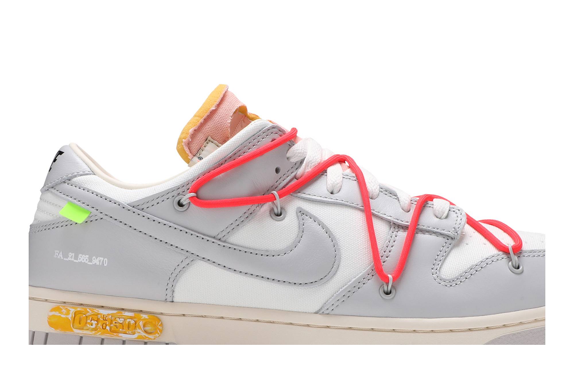 Off-White x Nike Dunk Low 'Dear Summer - 06 of 50' DM1602-110-7