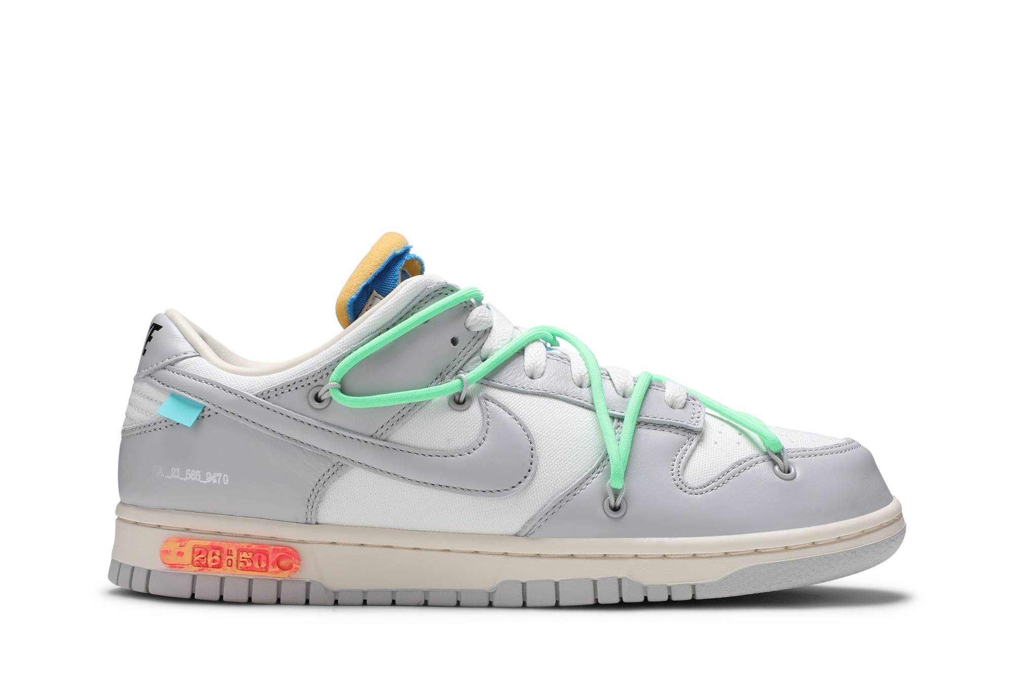 Off-White x Nike Dunk Low 'Dear Summer - 26 of 50' DM1602-116-8