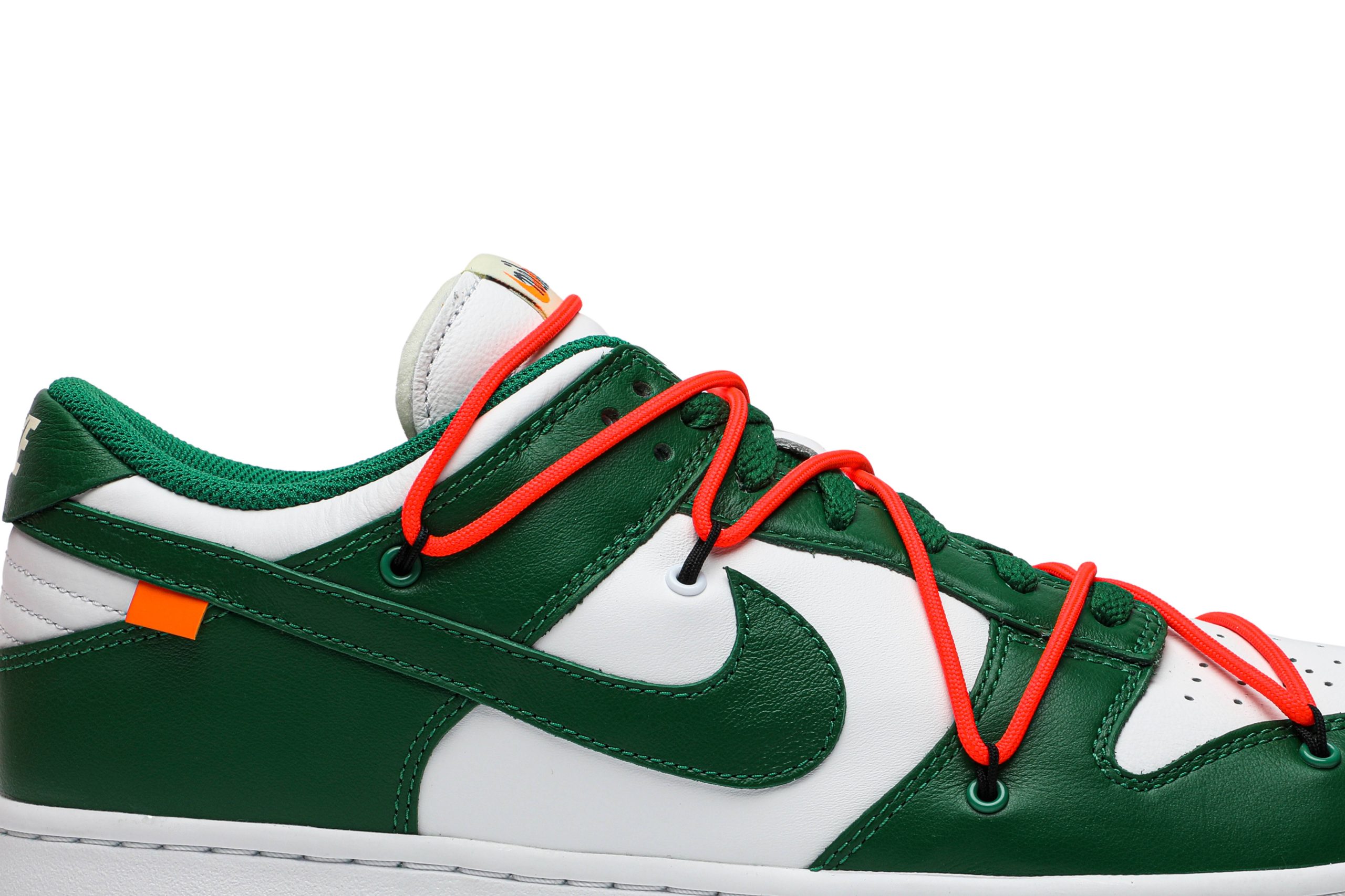 Off-White x Nike Dunk Low 'Pine Green' CT0856-100-7