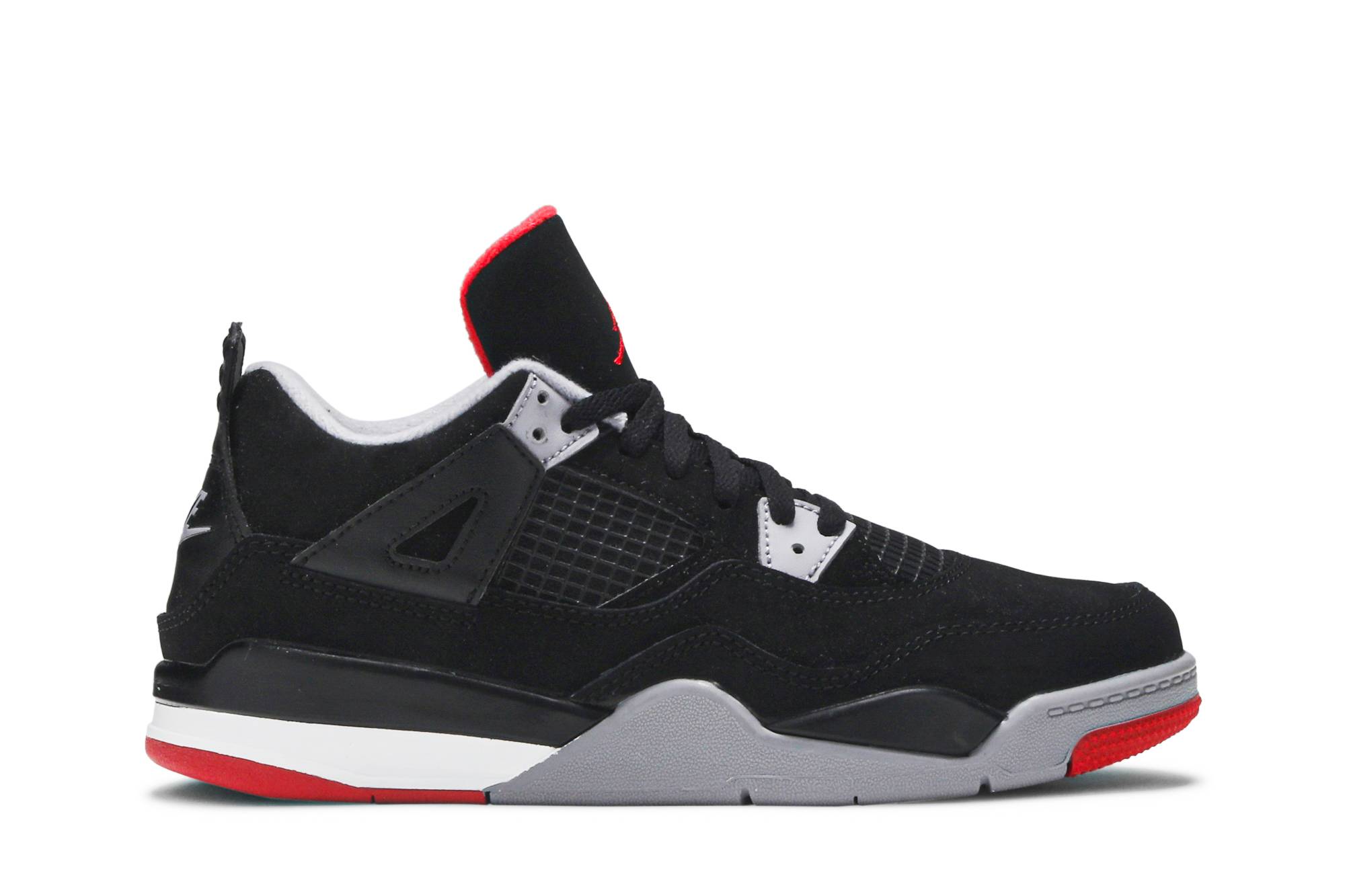 (Preschool) Air Jordan 4 Retro OG 'Bred' 2019 BQ7669-060-8